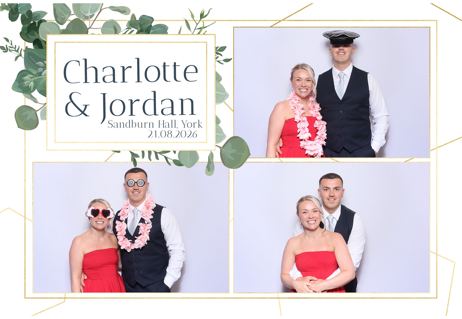 Charlotte and Jordan | View more photos from the event at gallery.blissbooth.co.uk/u/BlissBooth/Charlotte-and-Jordan