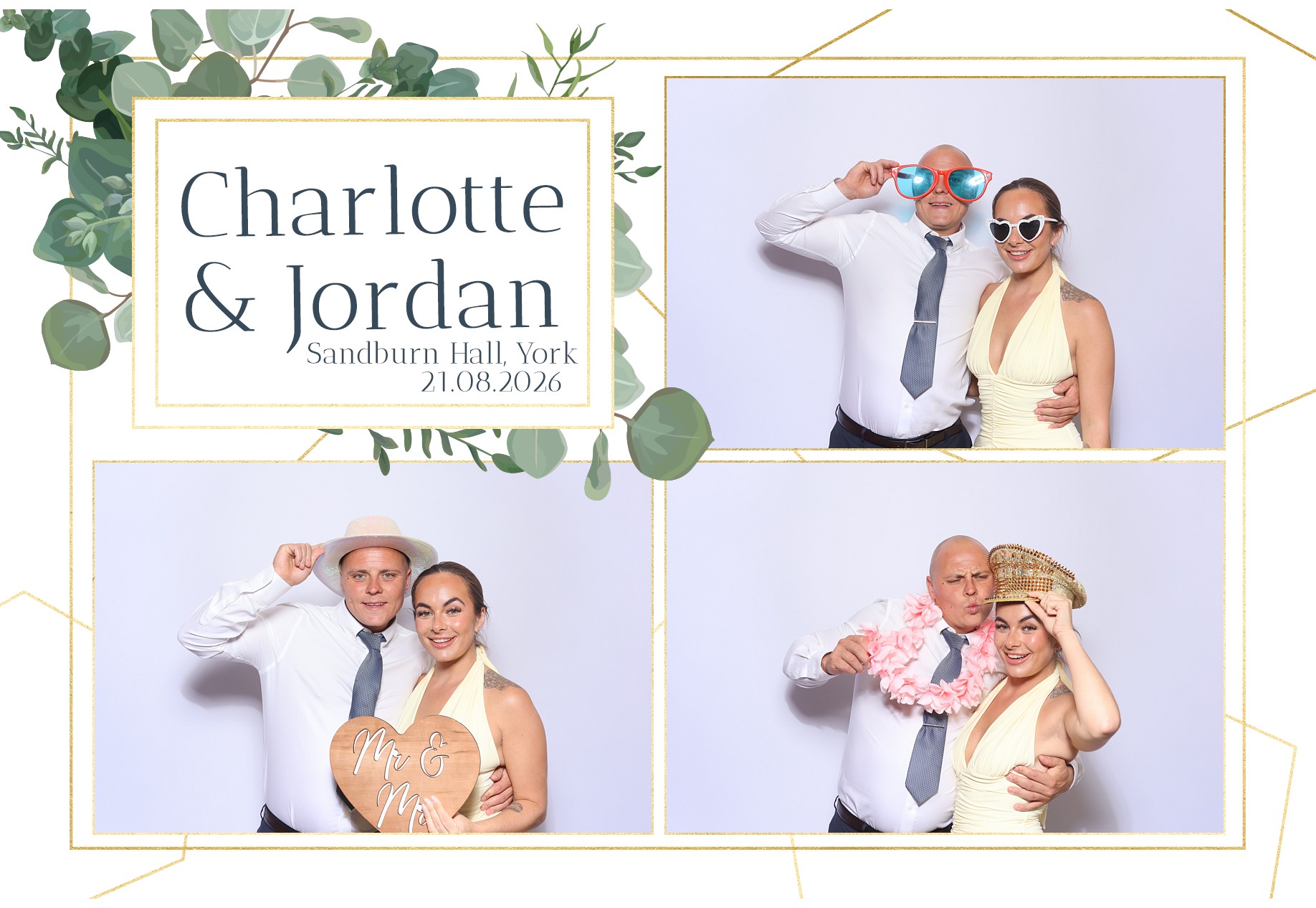 Charlotte and Jordan | View more photos from the event at gallery.blissbooth.co.uk/u/BlissBooth/Charlotte-and-Jordan