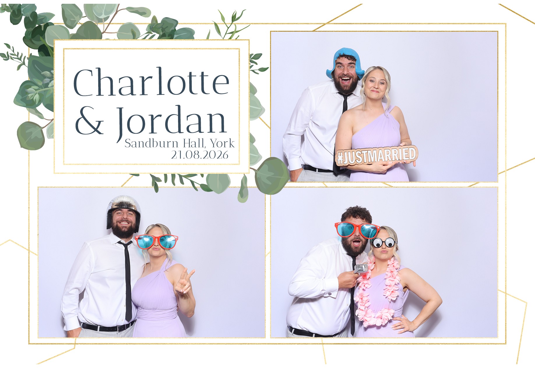 Charlotte and Jordan | View more photos from the event at gallery.blissbooth.co.uk/u/BlissBooth/Charlotte-and-Jordan