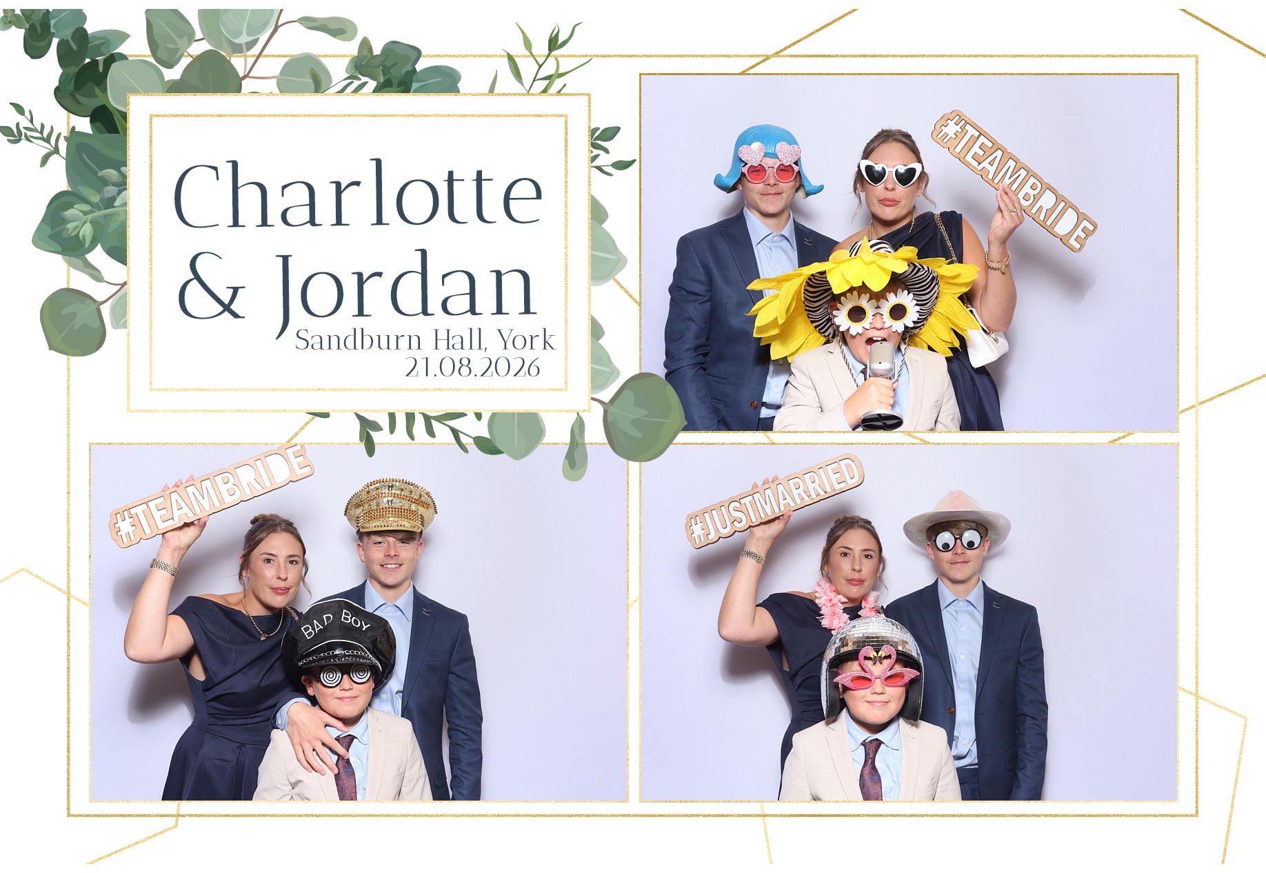 Charlotte and Jordan | View more photos from the event at gallery.blissbooth.co.uk/u/BlissBooth/Charlotte-and-Jordan