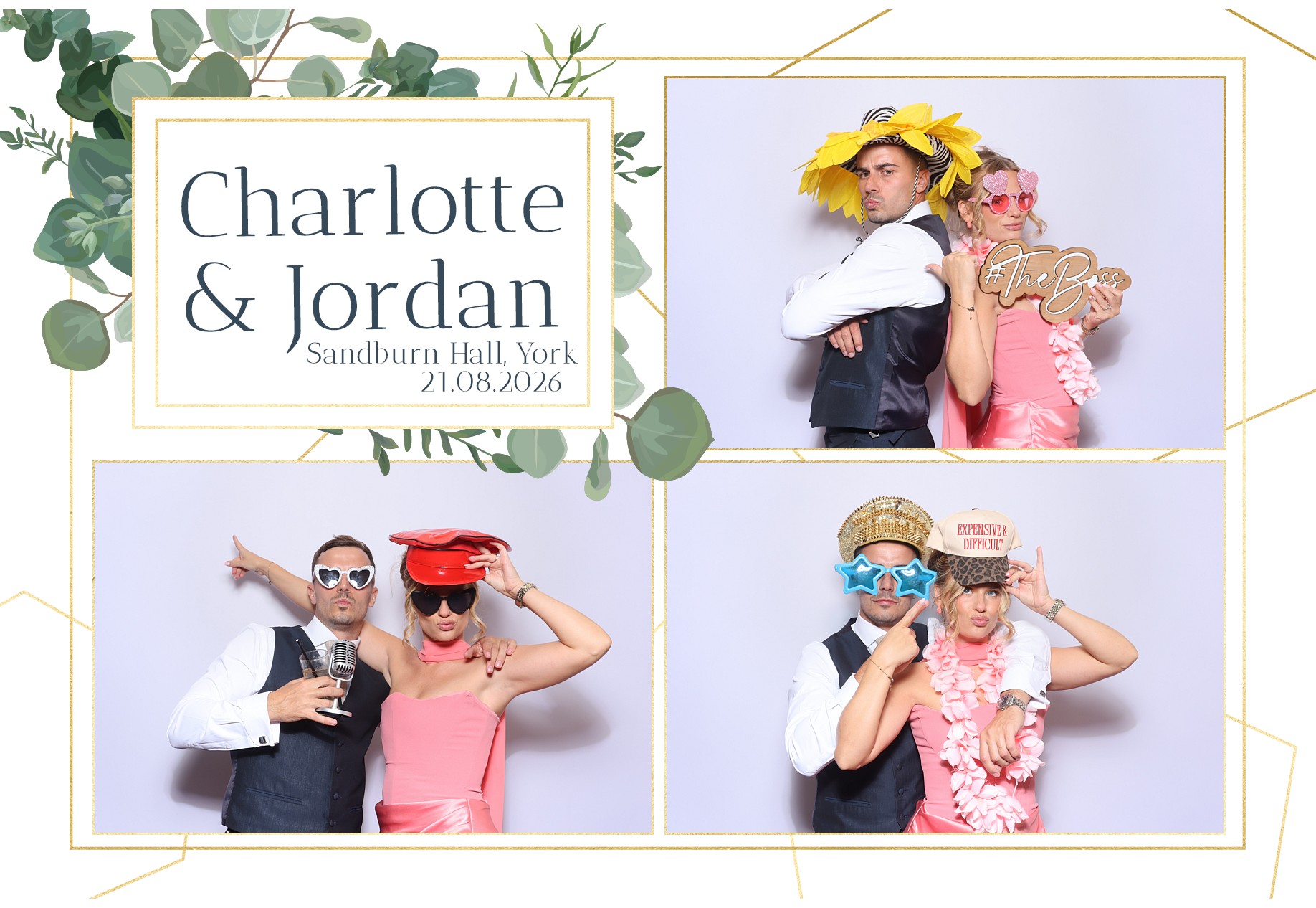 Charlotte and Jordan | View more photos from the event at gallery.blissbooth.co.uk/u/BlissBooth/Charlotte-and-Jordan
