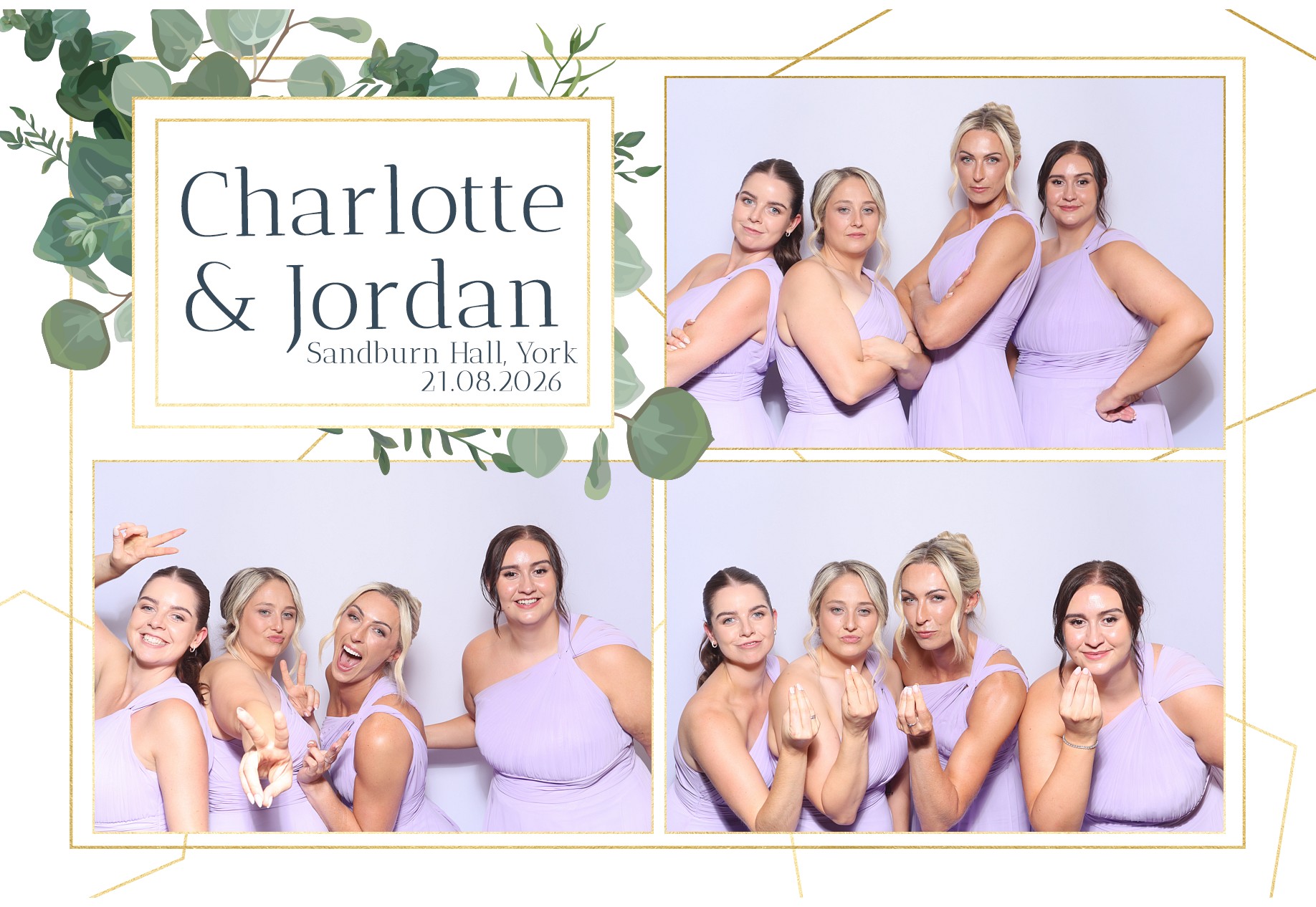 Charlotte and Jordan | View more photos from the event at gallery.blissbooth.co.uk/u/BlissBooth/Charlotte-and-Jordan