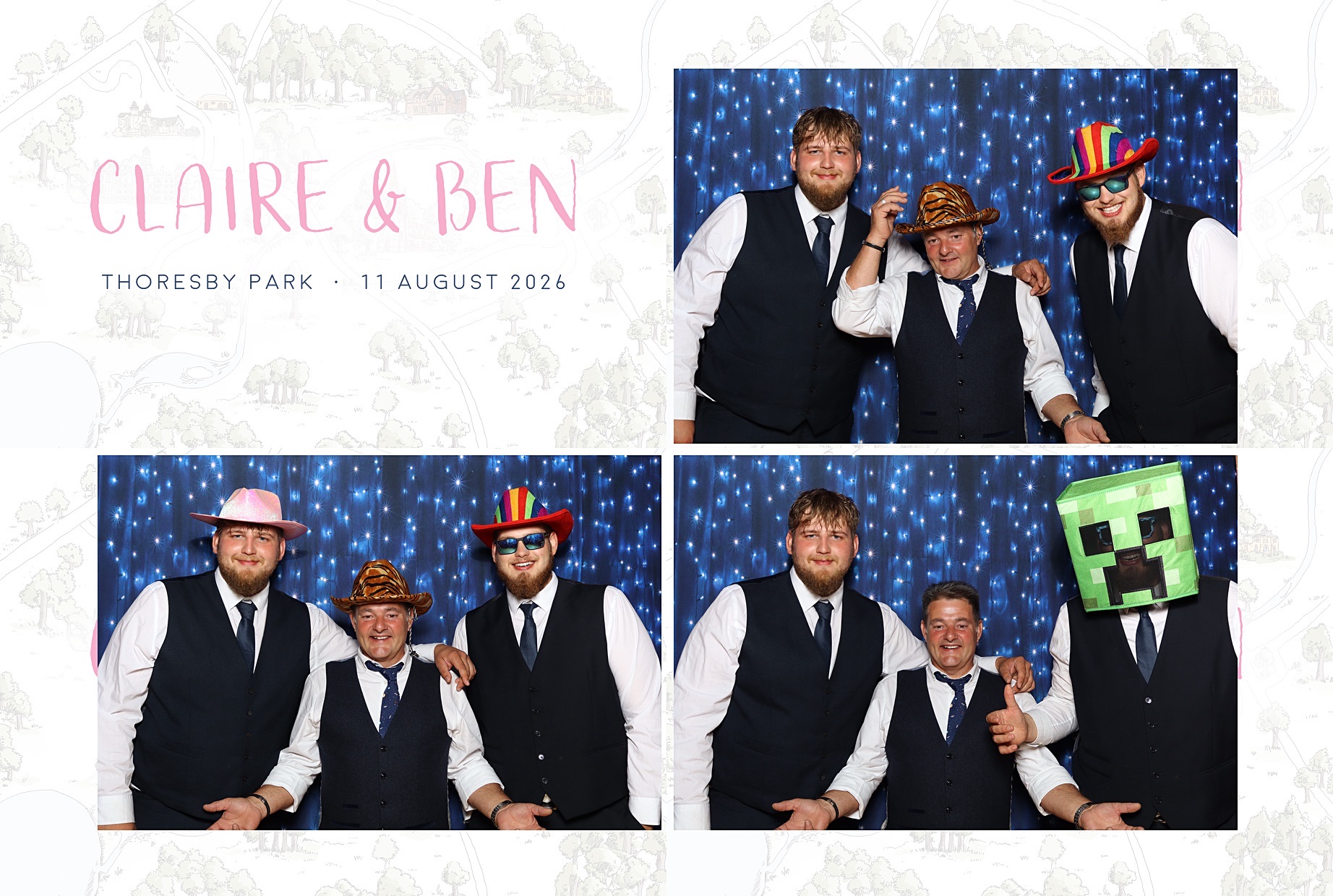 Claire and Ben | View more photos from the event at gallery.blissbooth.co.uk/u/BlissBooth/Claire-and-Ben