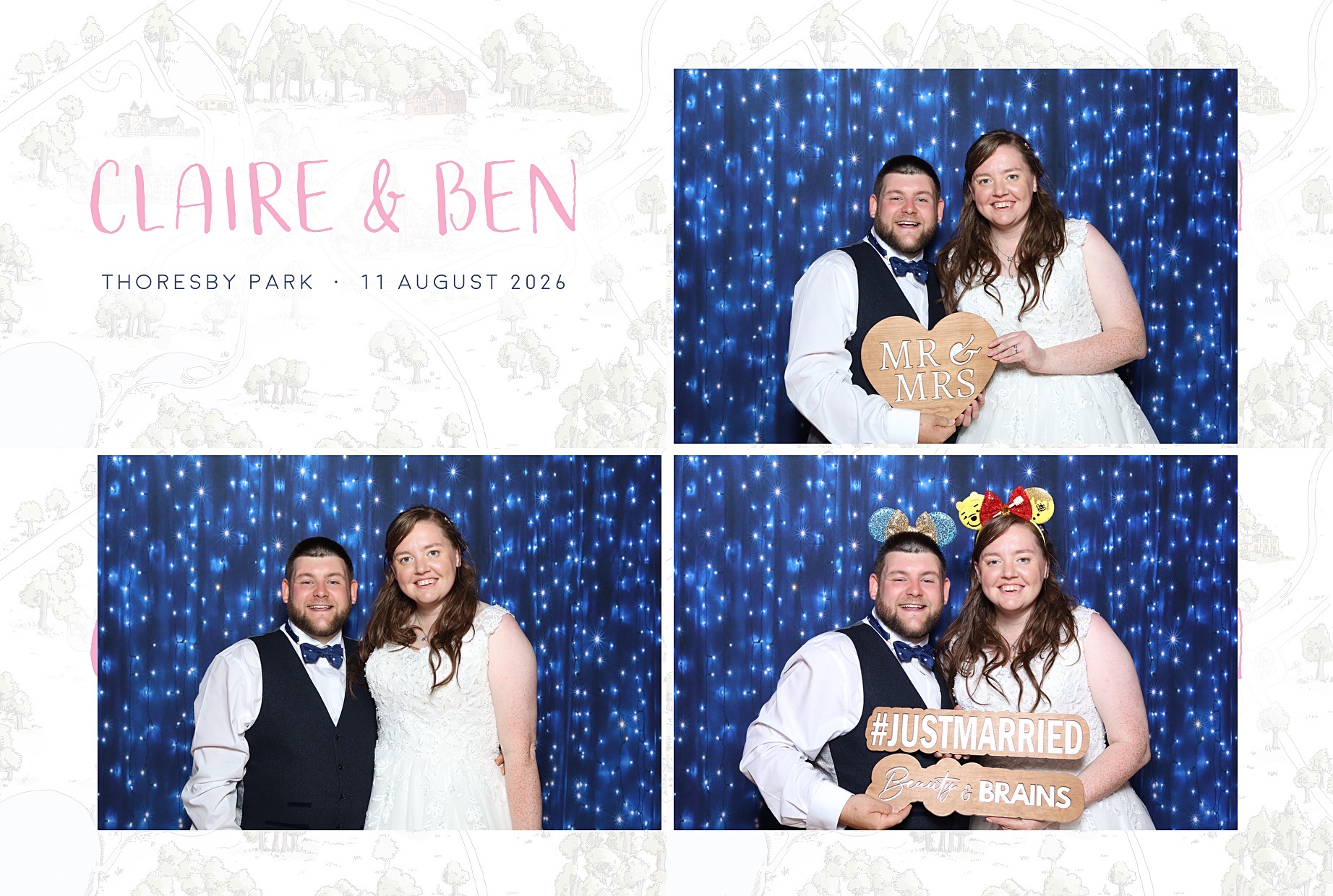 Claire and Ben | View more photos from the event at gallery.blissbooth.co.uk/u/BlissBooth/Claire-and-Ben