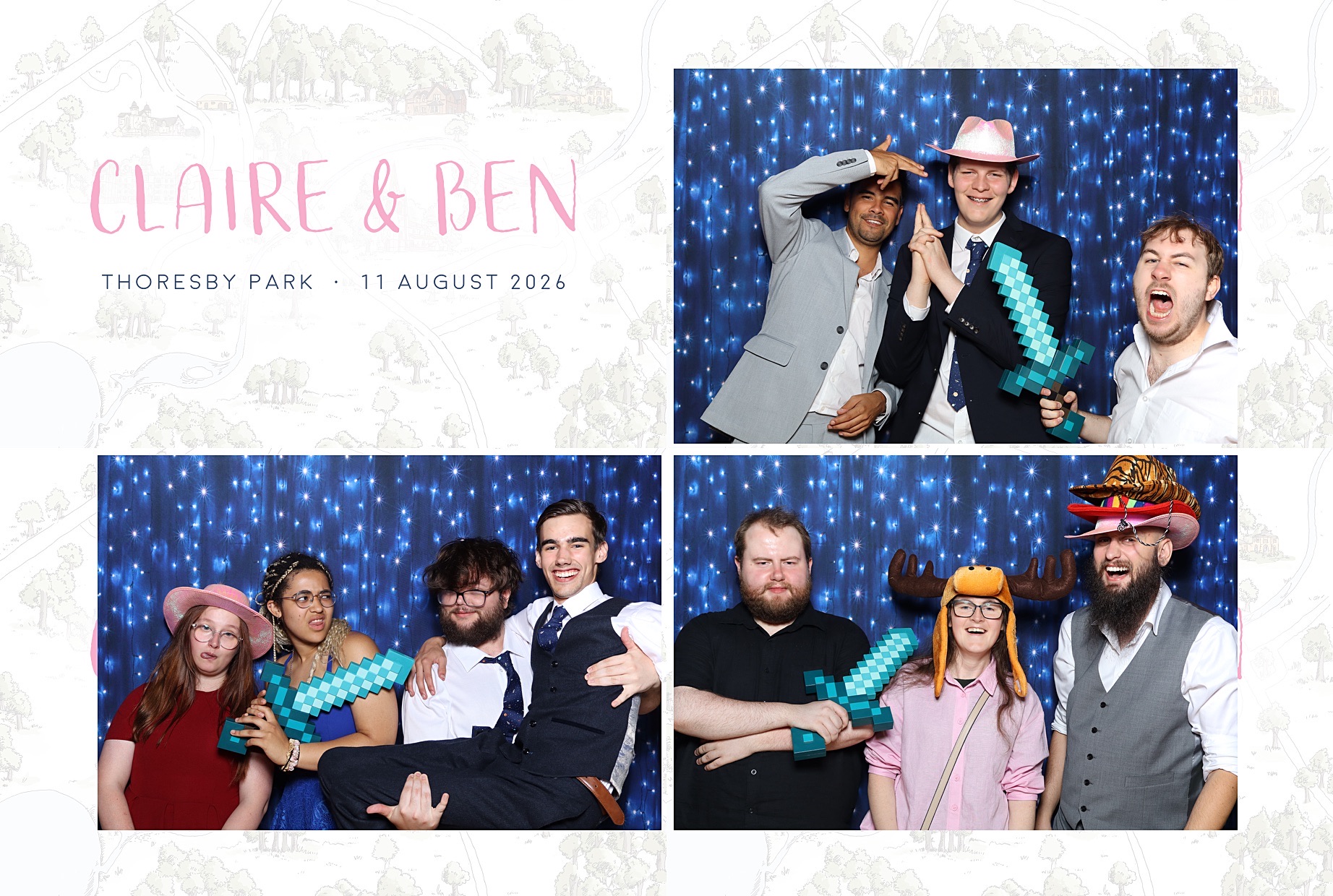 Claire and Ben | View more photos from the event at gallery.blissbooth.co.uk/u/BlissBooth/Claire-and-Ben