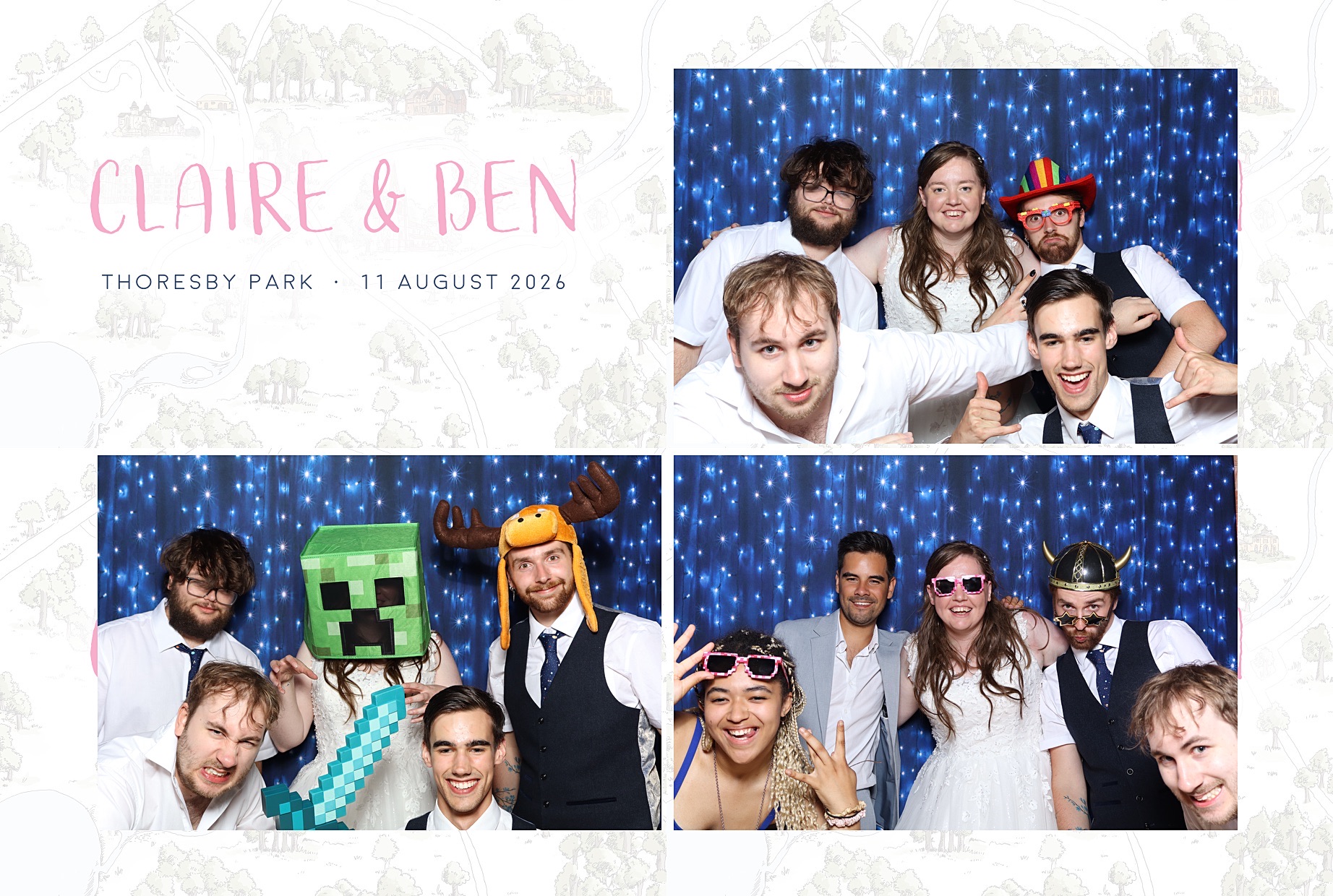 Claire and Ben | View more photos from the event at gallery.blissbooth.co.uk/u/BlissBooth/Claire-and-Ben