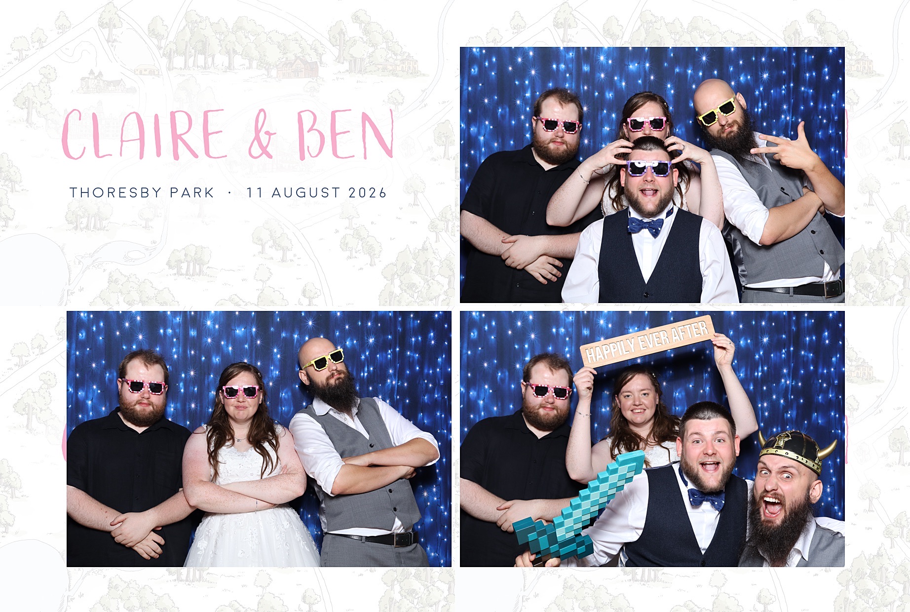 Claire and Ben | View more photos from the event at gallery.blissbooth.co.uk/u/BlissBooth/Claire-and-Ben
