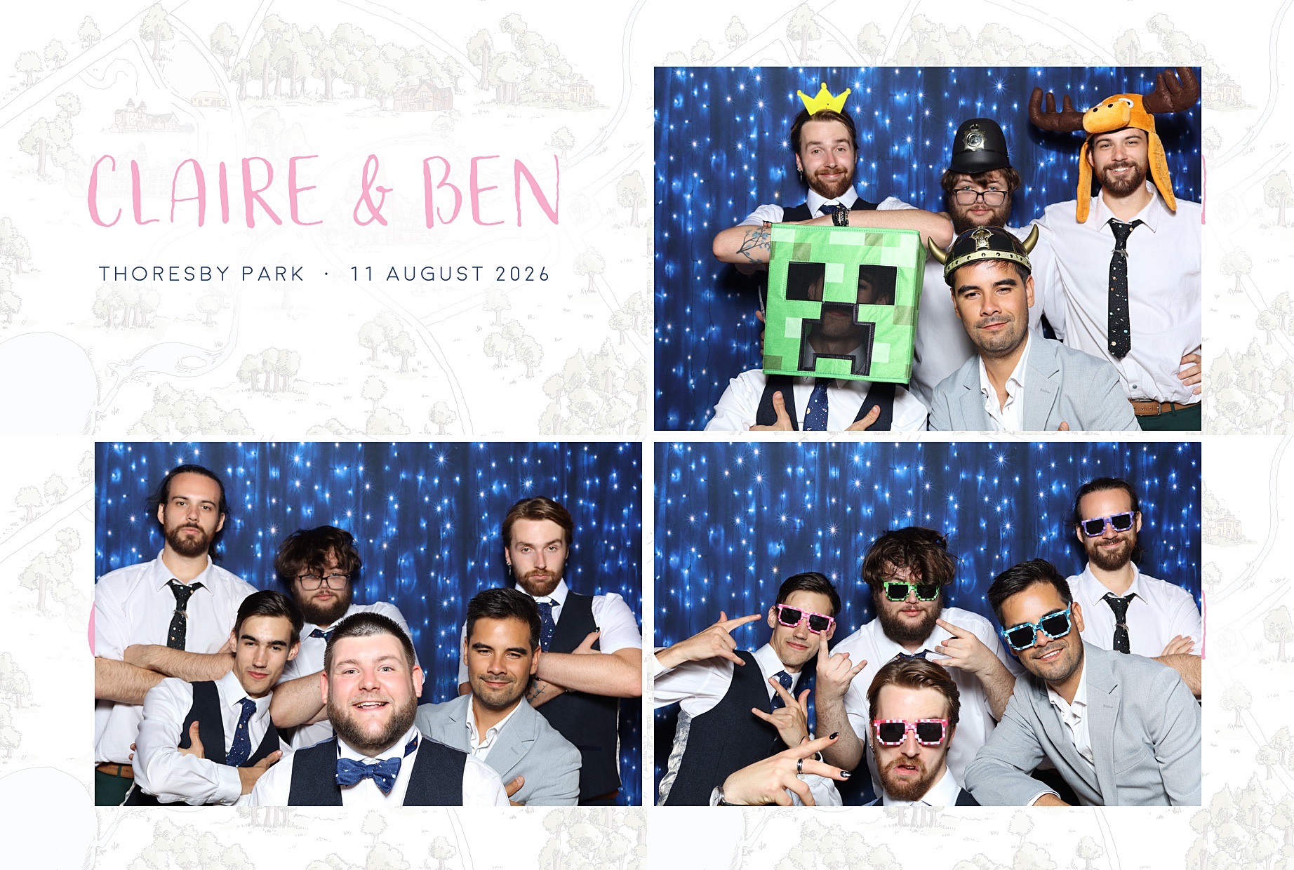 Claire and Ben | View more photos from the event at gallery.blissbooth.co.uk/u/BlissBooth/Claire-and-Ben