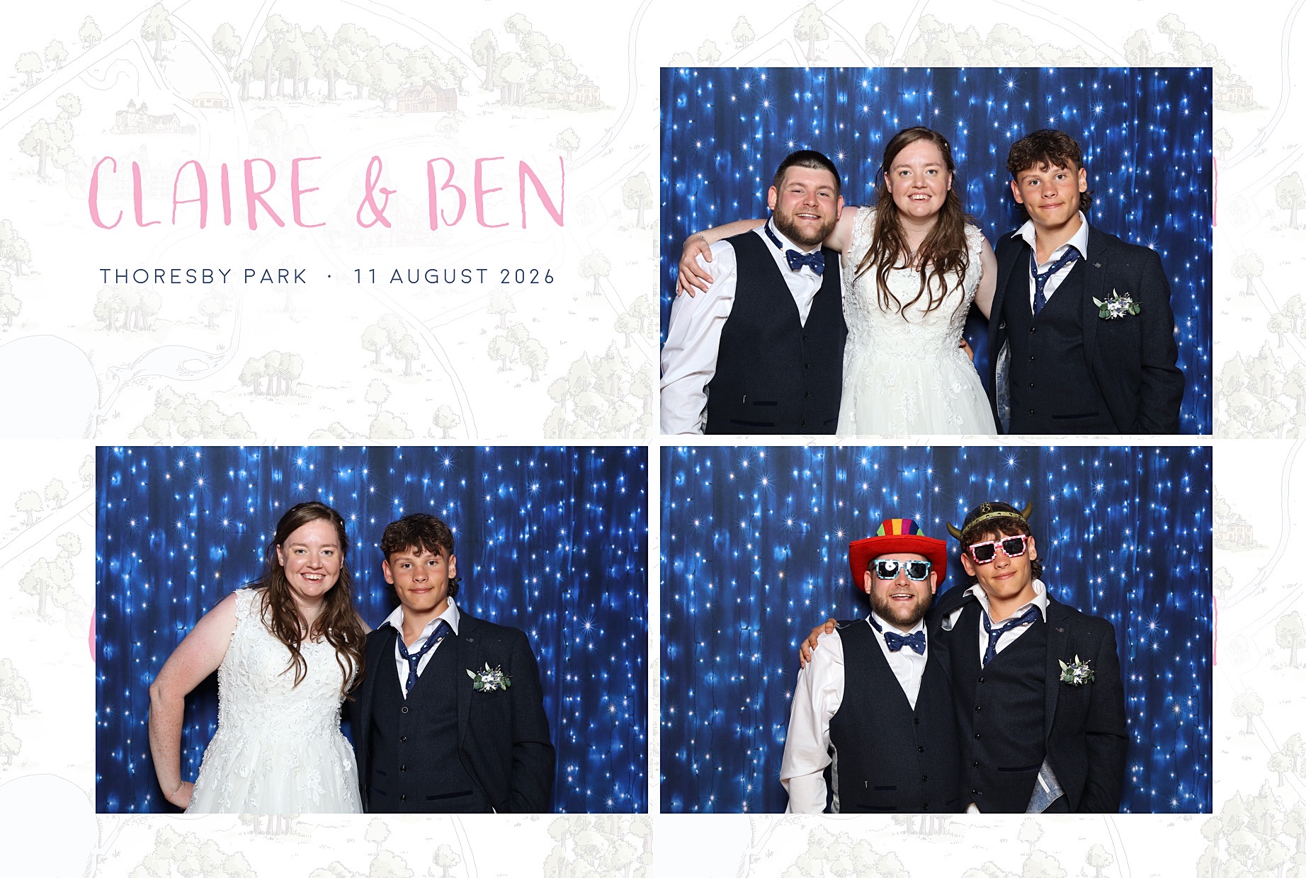 Claire and Ben | View more photos from the event at gallery.blissbooth.co.uk/u/BlissBooth/Claire-and-Ben