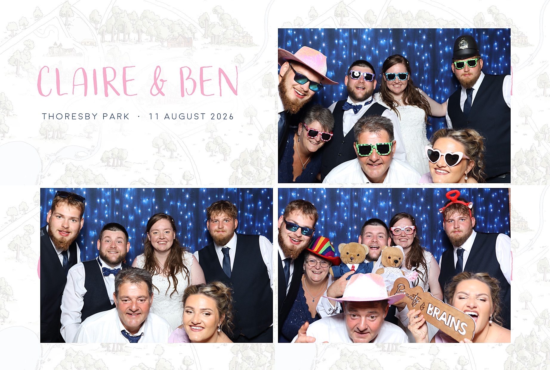 Claire and Ben | View more photos from the event at gallery.blissbooth.co.uk/u/BlissBooth/Claire-and-Ben