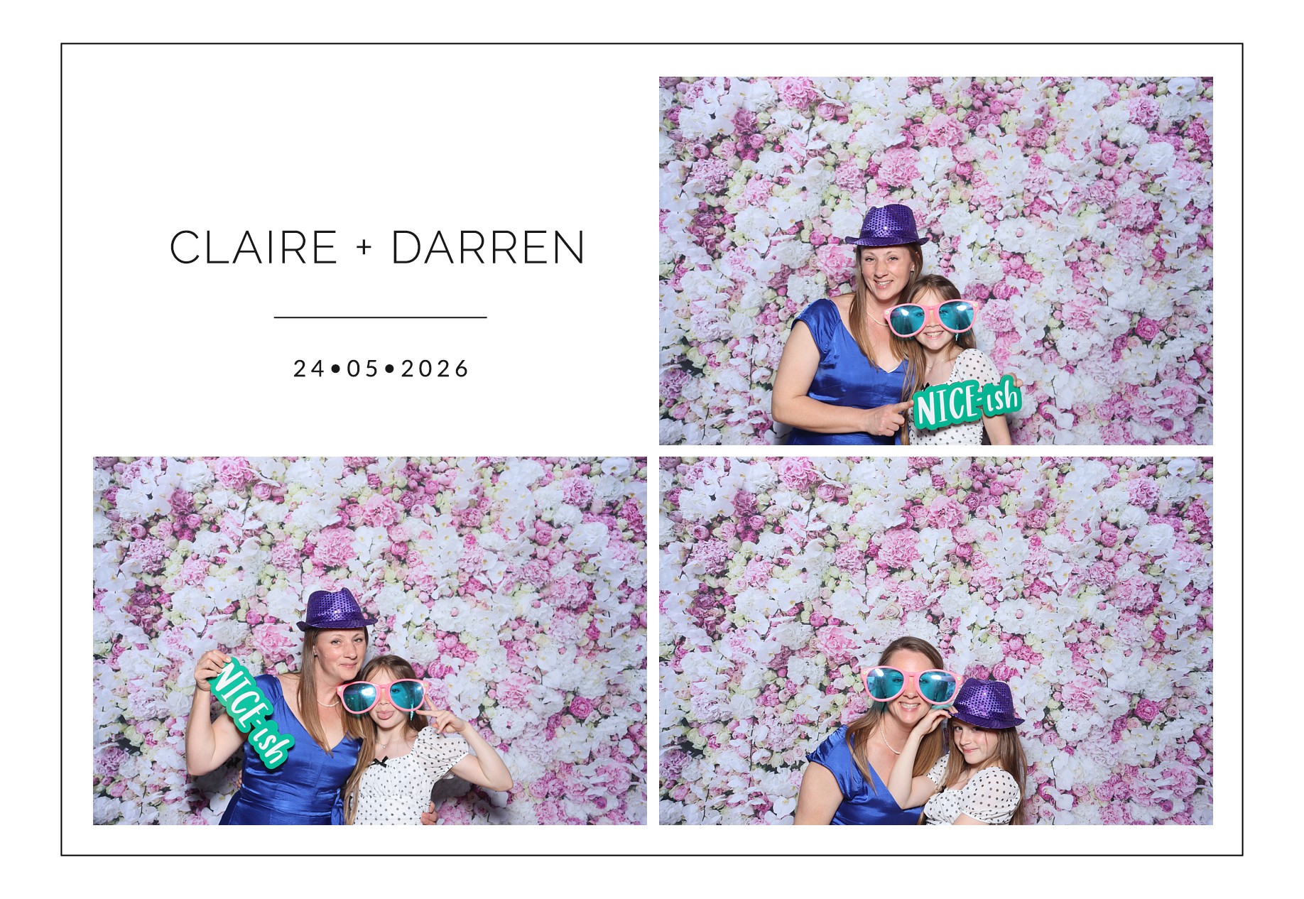 Claire and Darren | View more photos from the event at gallery.blissbooth.co.uk/u/BlissBooth/Claire-and-Darren