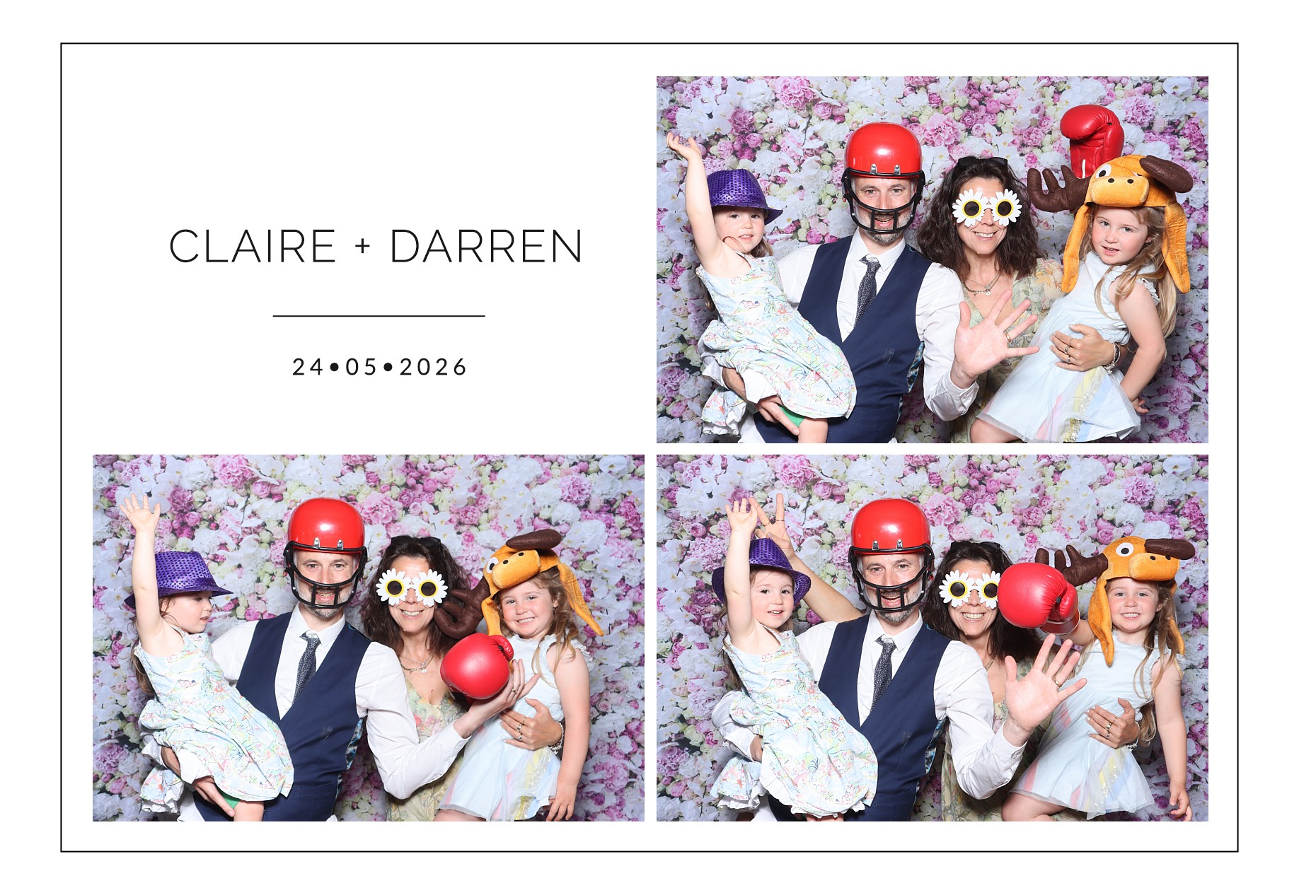 Claire and Darren | View more photos from the event at gallery.blissbooth.co.uk/u/BlissBooth/Claire-and-Darren
