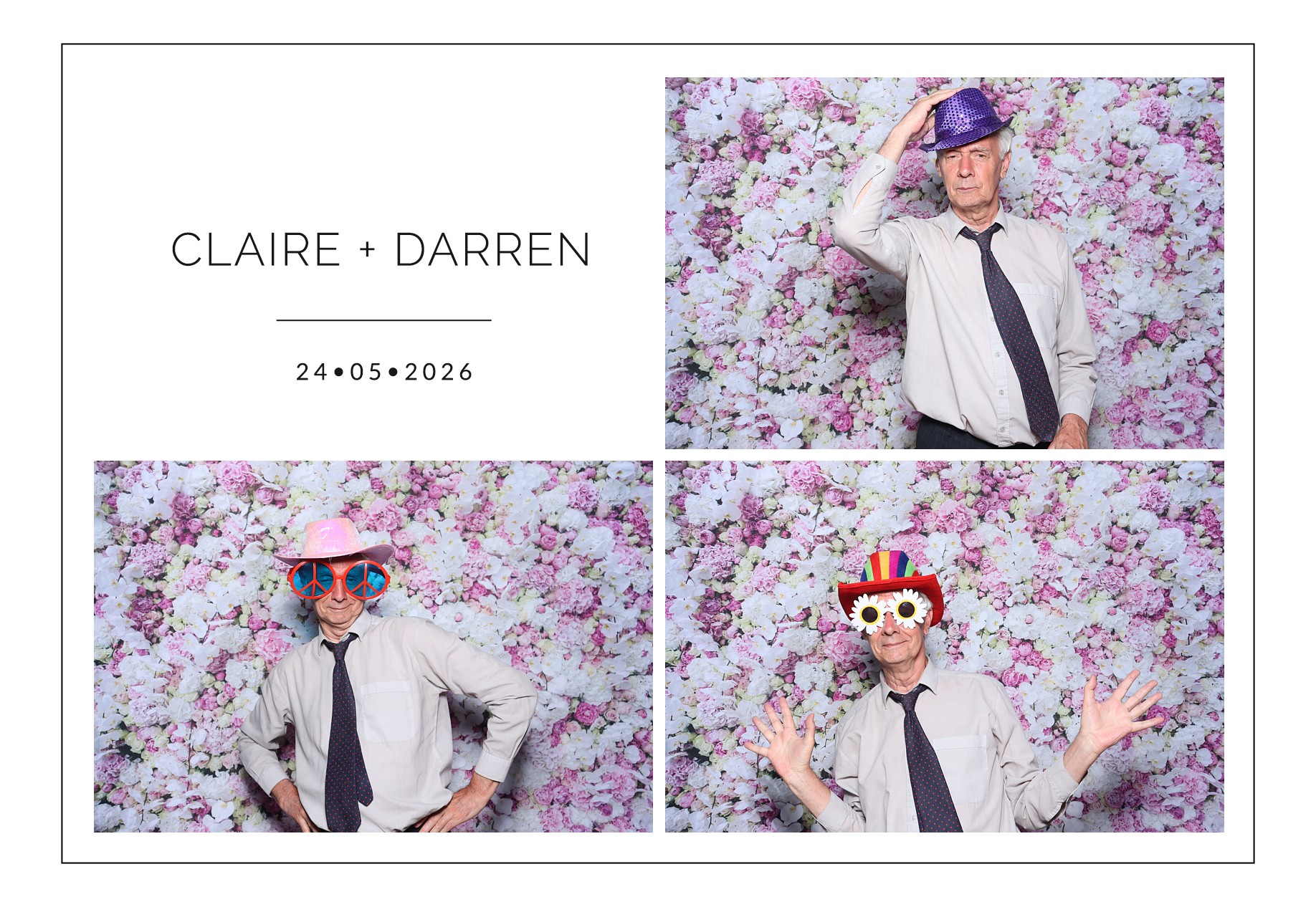 Claire and Darren | View more photos from the event at gallery.blissbooth.co.uk/u/BlissBooth/Claire-and-Darren