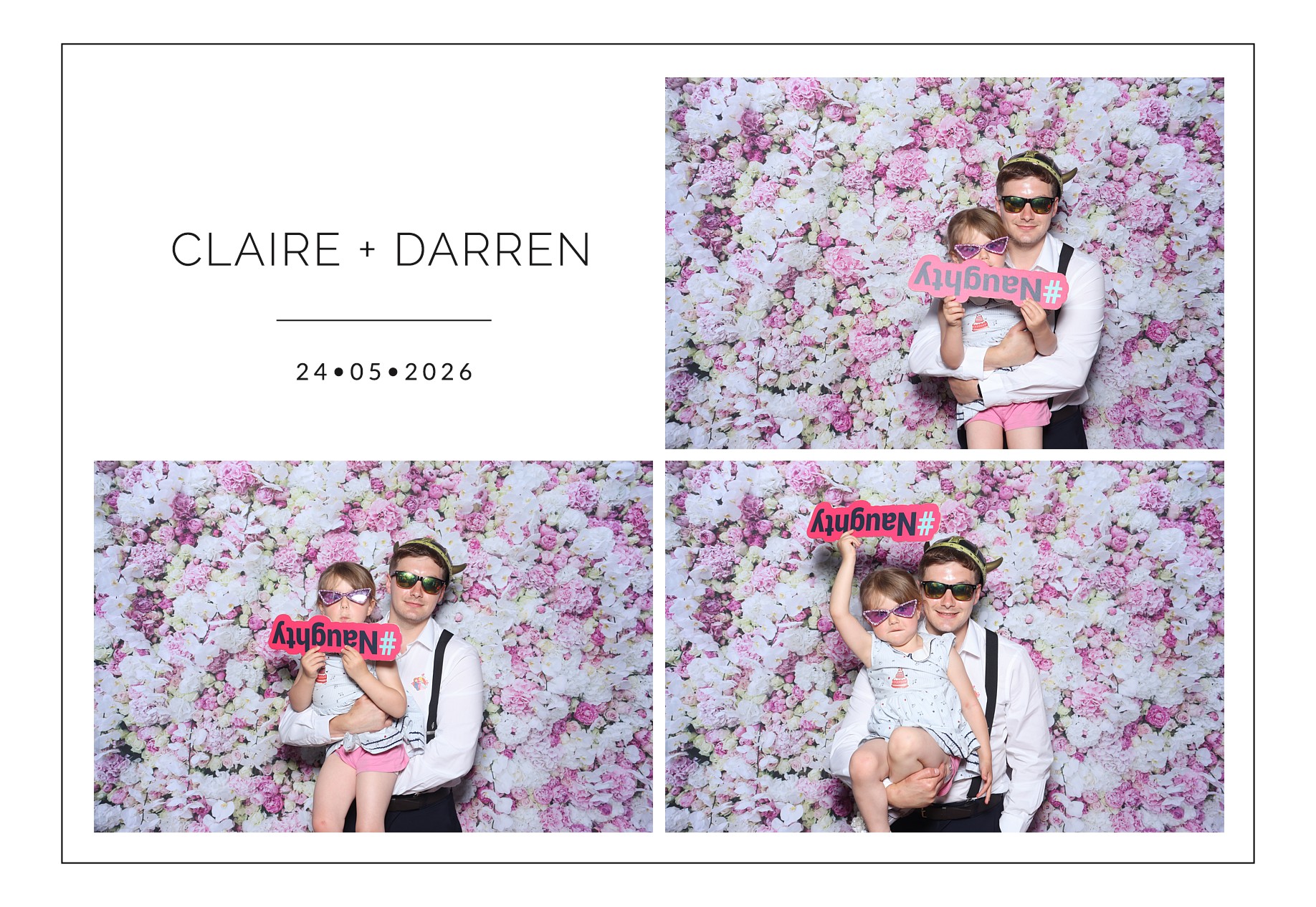 Claire and Darren | View more photos from the event at gallery.blissbooth.co.uk/u/BlissBooth/Claire-and-Darren