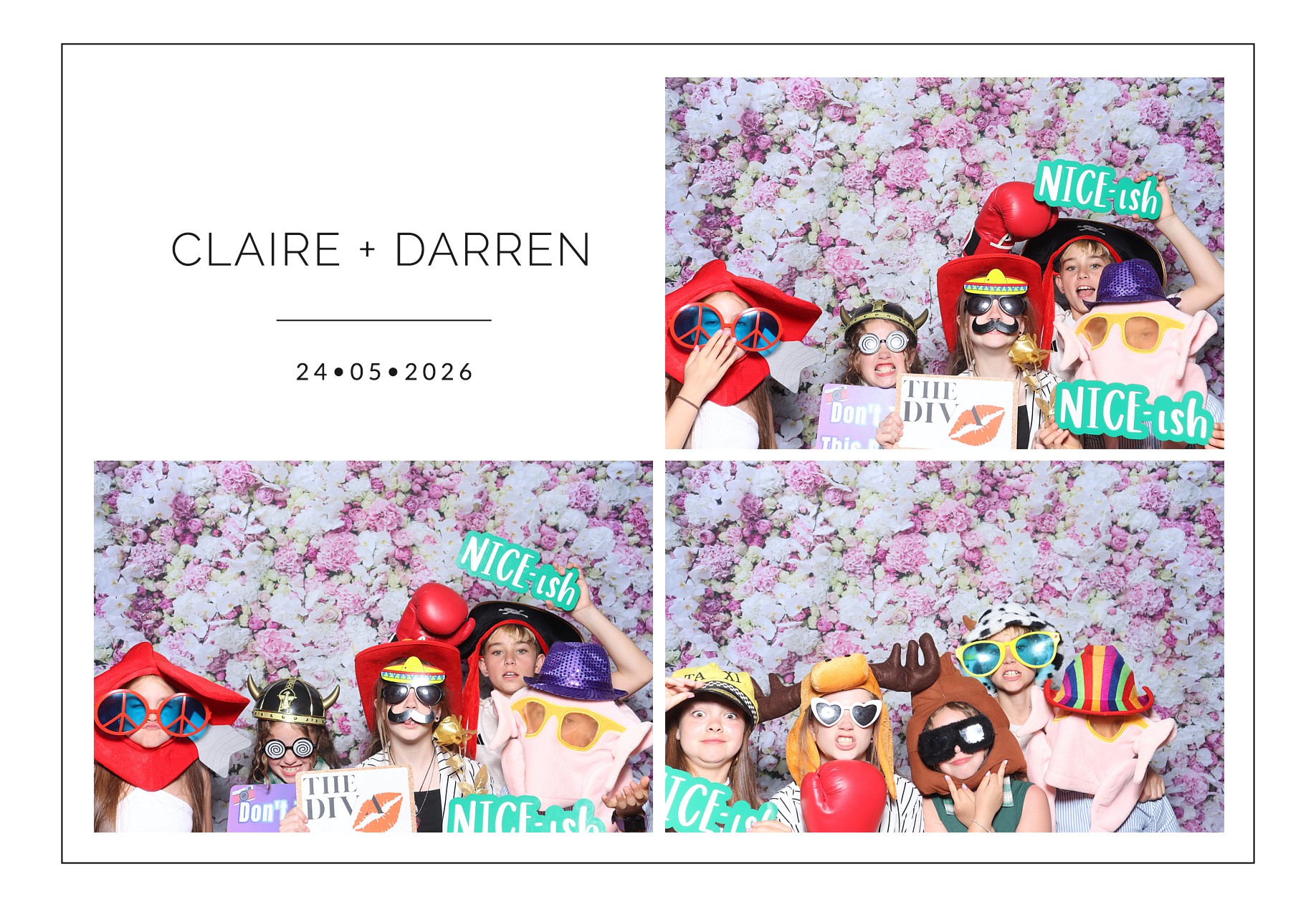 Claire and Darren | View more photos from the event at gallery.blissbooth.co.uk/u/BlissBooth/Claire-and-Darren