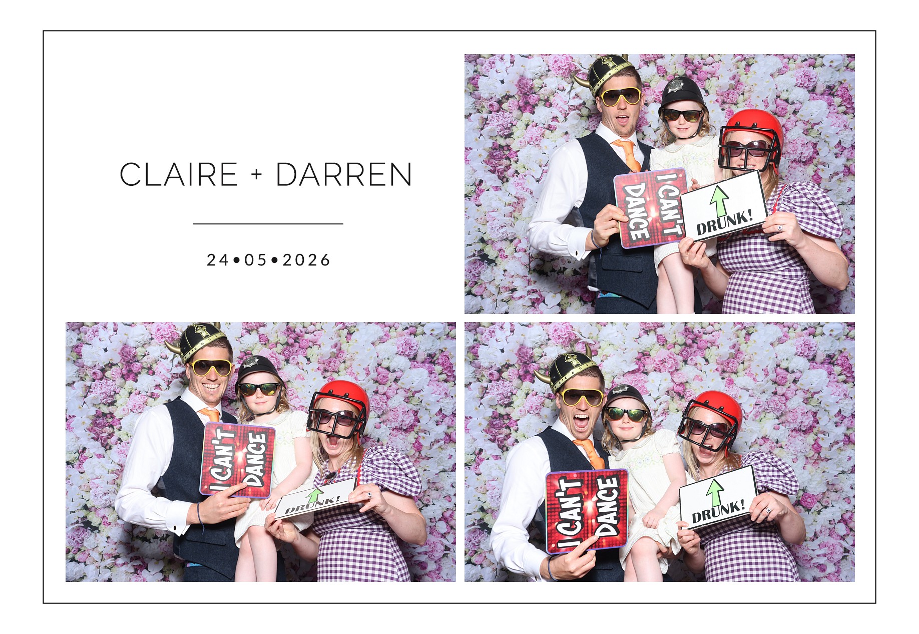 Claire and Darren | View more photos from the event at gallery.blissbooth.co.uk/u/BlissBooth/Claire-and-Darren