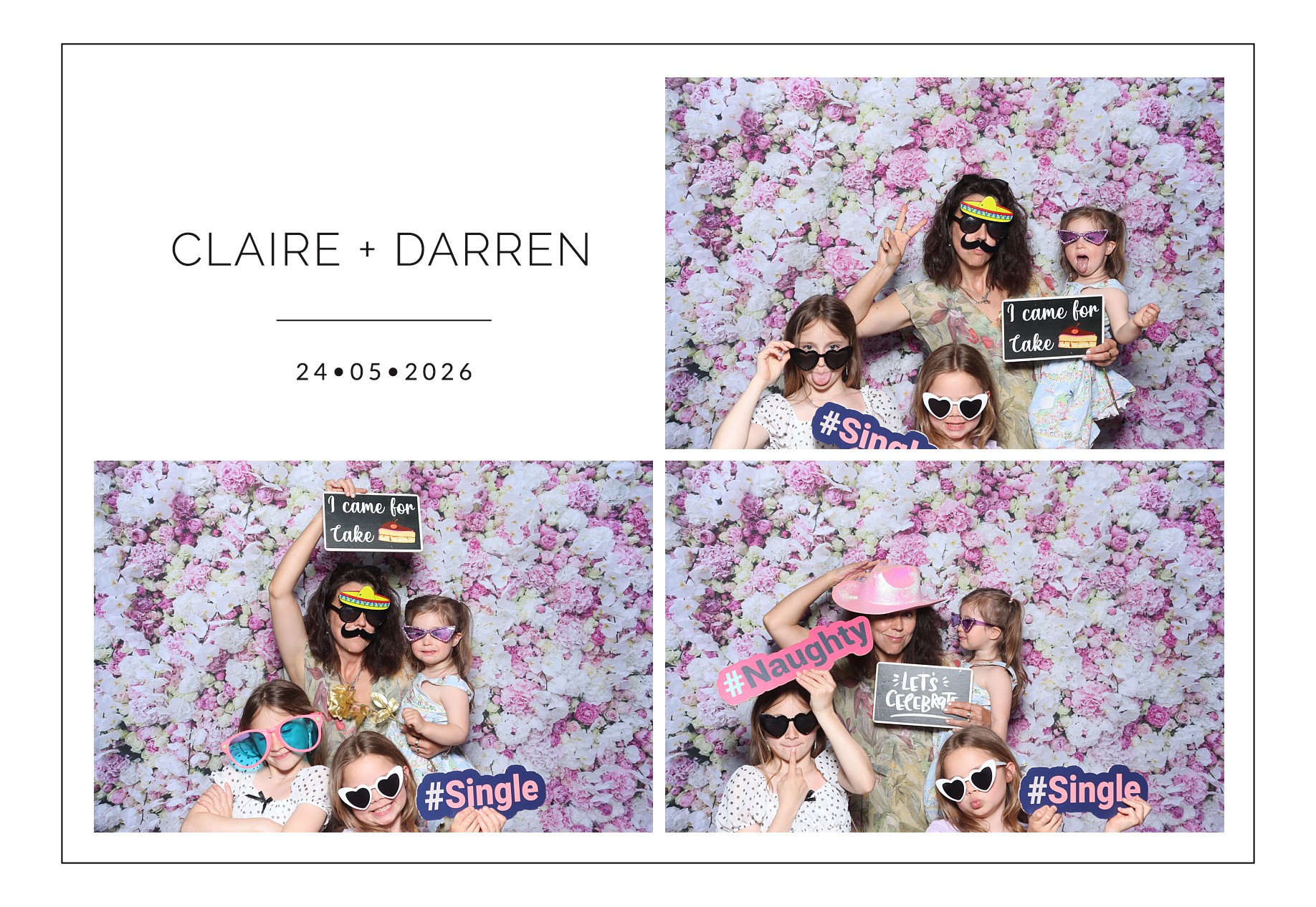 Claire and Darren | View more photos from the event at gallery.blissbooth.co.uk/u/BlissBooth/Claire-and-Darren
