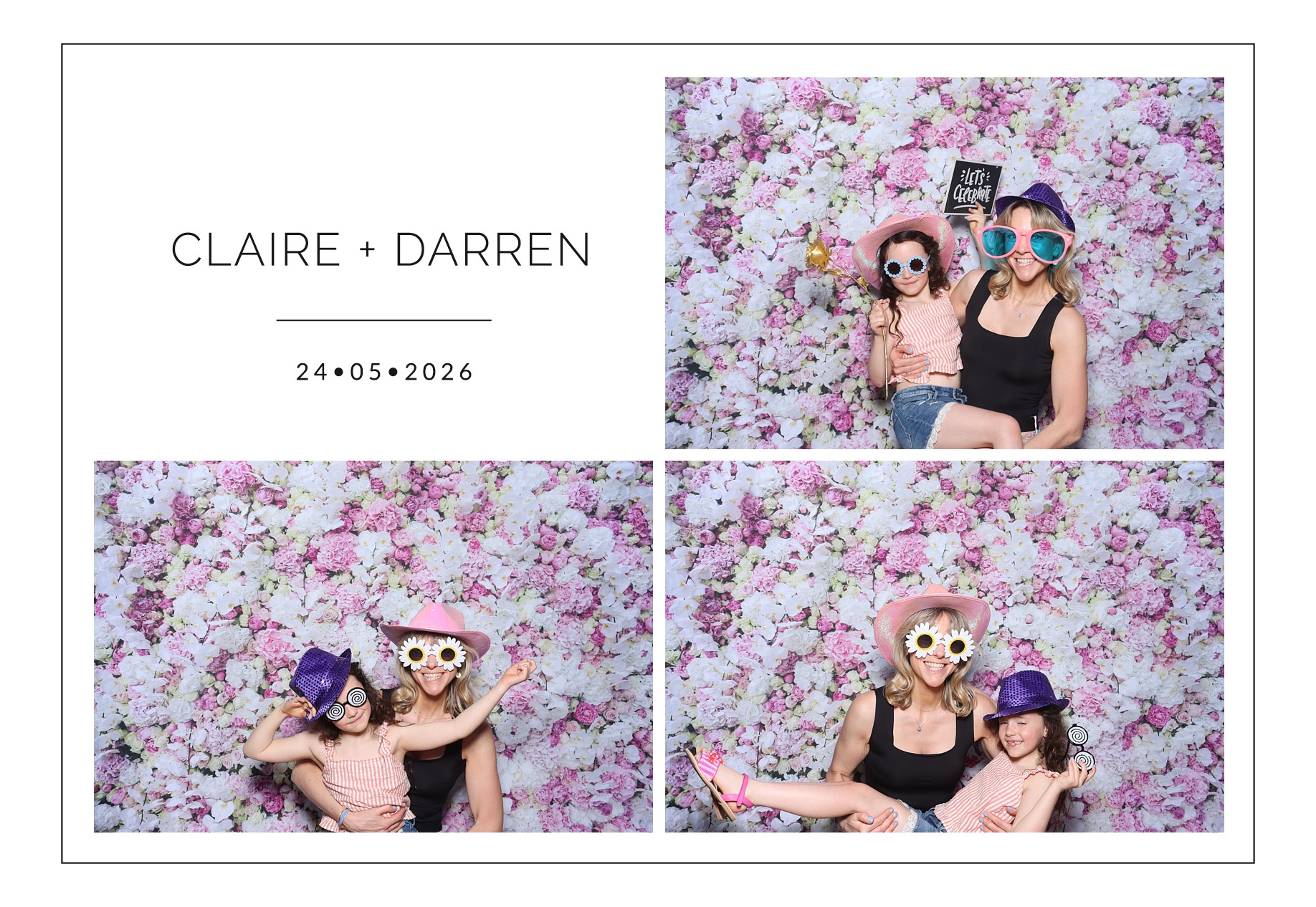Claire and Darren | View more photos from the event at gallery.blissbooth.co.uk/u/BlissBooth/Claire-and-Darren