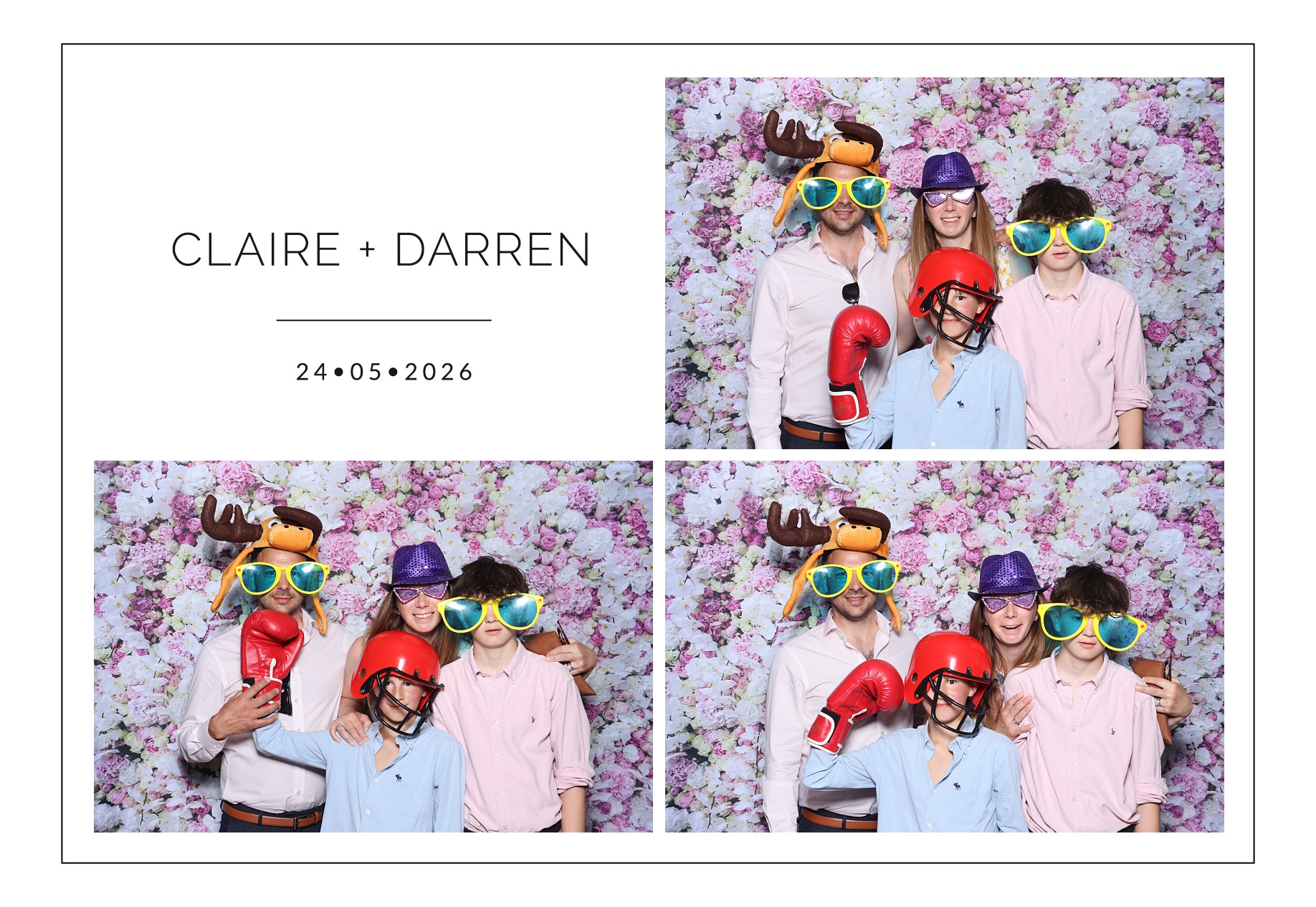 Claire and Darren | View more photos from the event at gallery.blissbooth.co.uk/u/BlissBooth/Claire-and-Darren