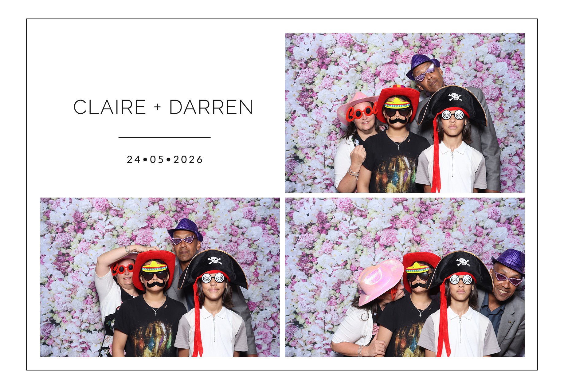 Claire and Darren | View more photos from the event at gallery.blissbooth.co.uk/u/BlissBooth/Claire-and-Darren