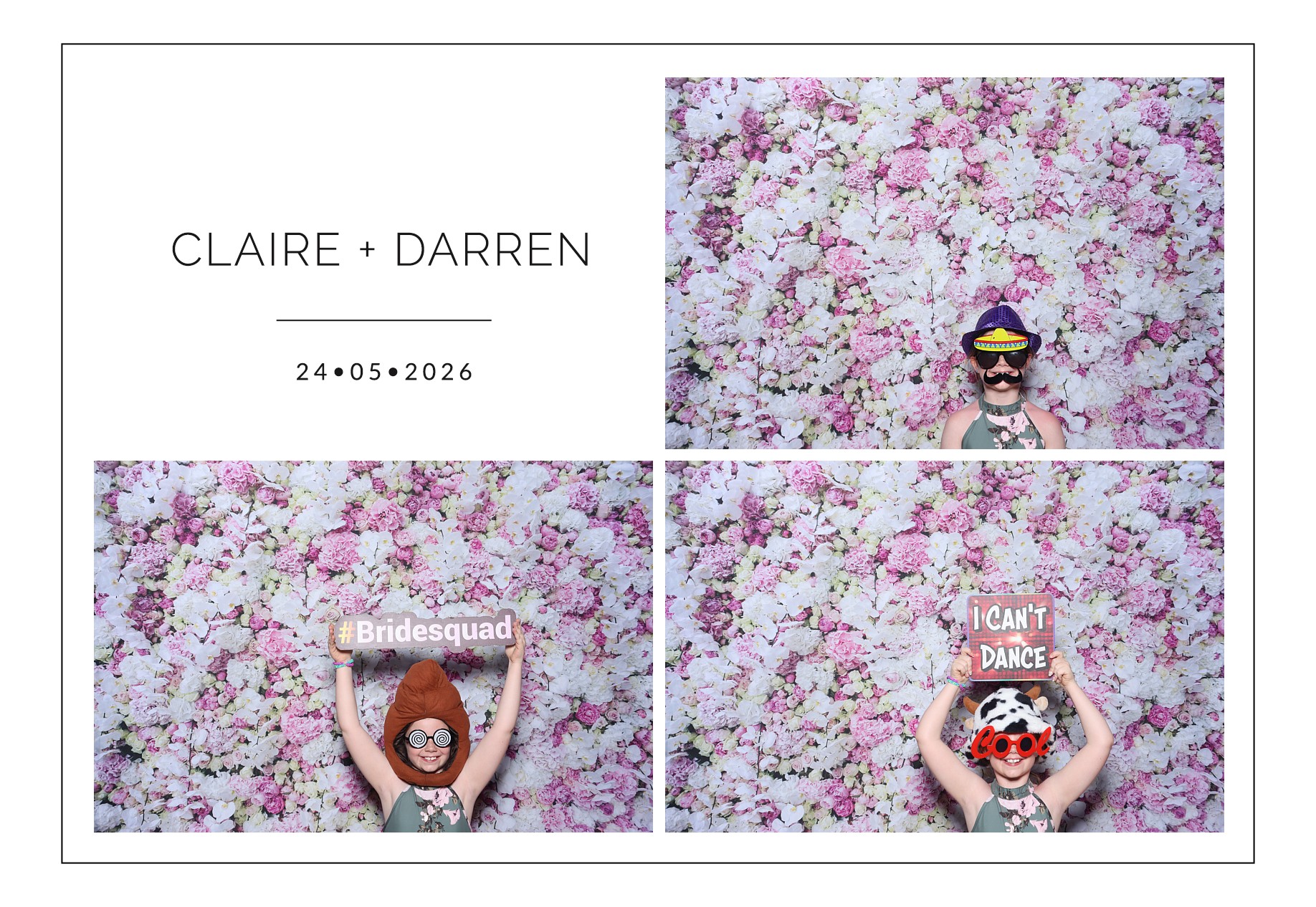 Claire and Darren | View more photos from the event at gallery.blissbooth.co.uk/u/BlissBooth/Claire-and-Darren