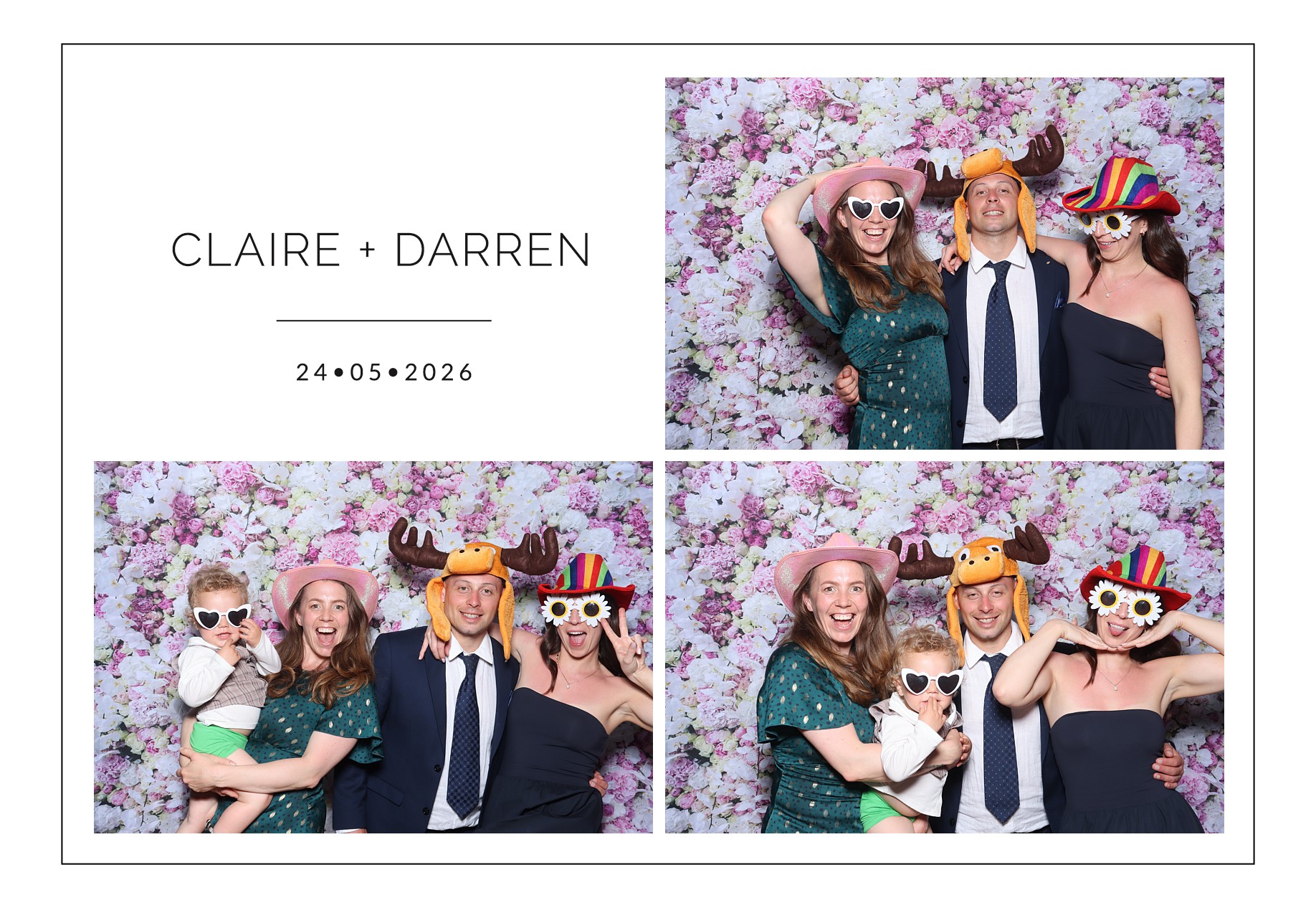 Claire and Darren | View more photos from the event at gallery.blissbooth.co.uk/u/BlissBooth/Claire-and-Darren