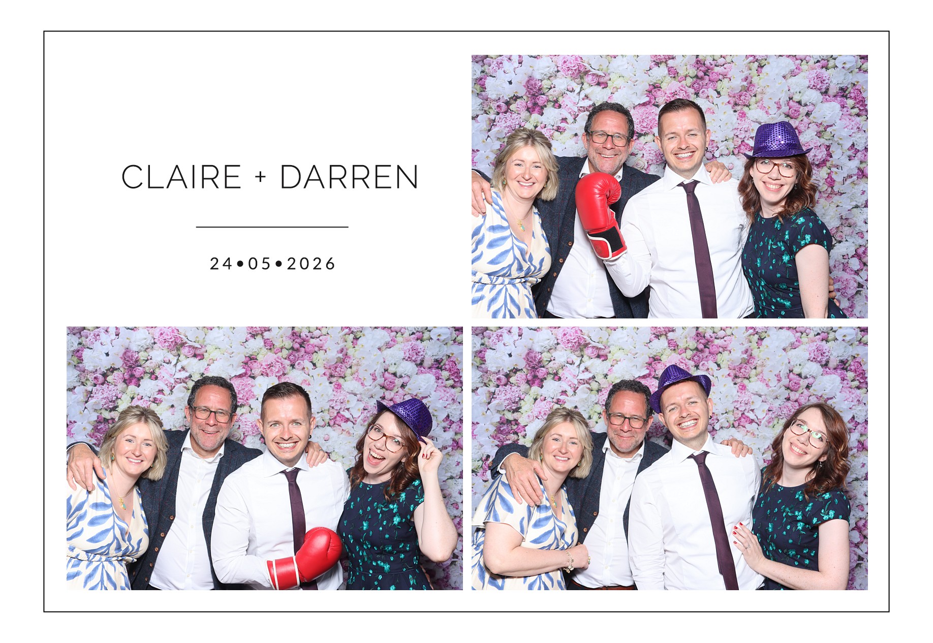 Claire and Darren | View more photos from the event at gallery.blissbooth.co.uk/u/BlissBooth/Claire-and-Darren