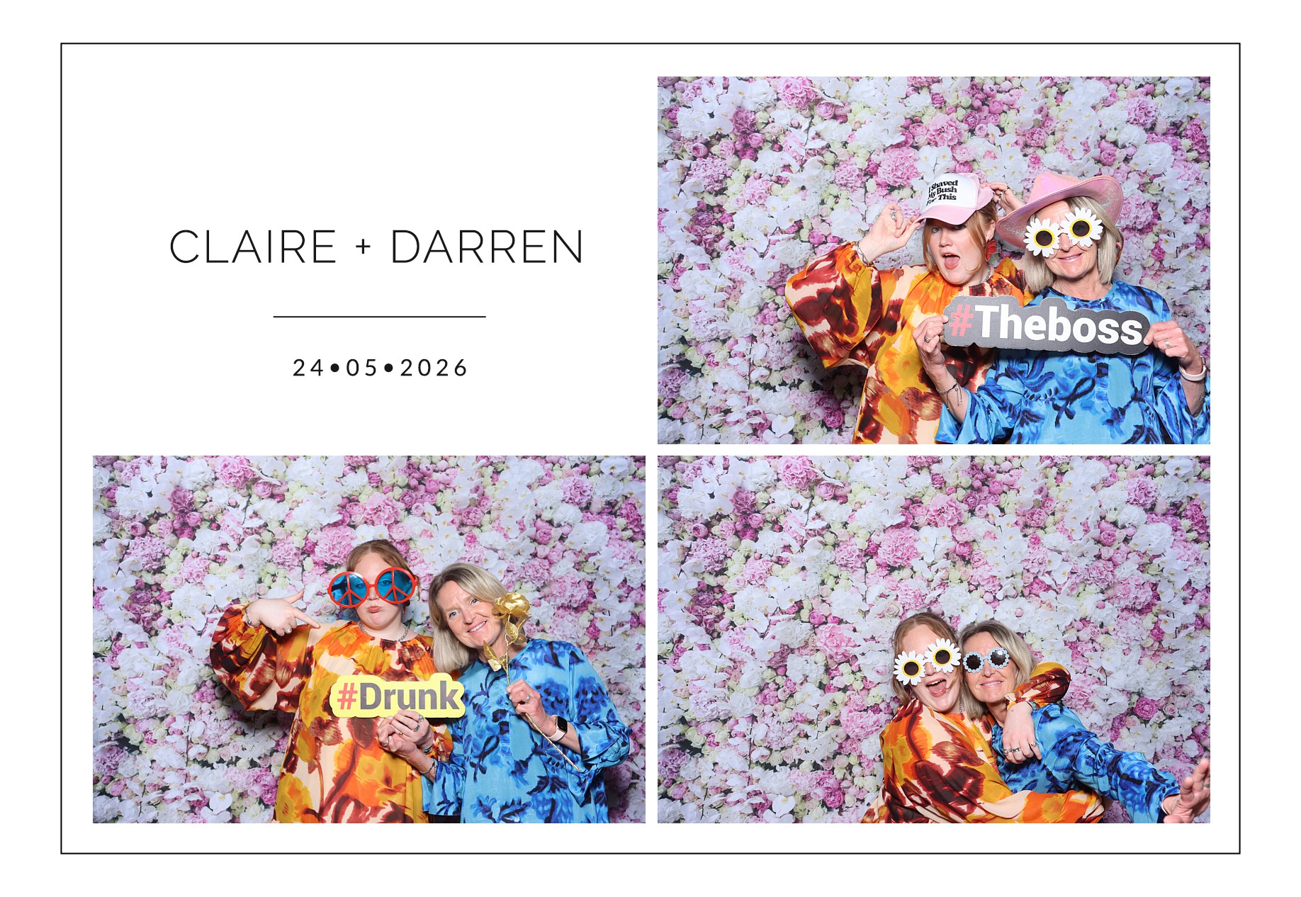 Claire and Darren | View more photos from the event at gallery.blissbooth.co.uk/u/BlissBooth/Claire-and-Darren
