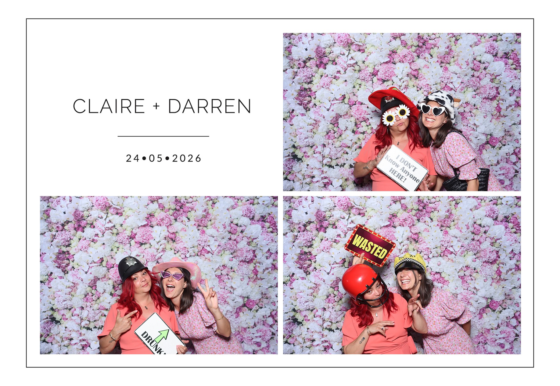 Claire and Darren | View more photos from the event at gallery.blissbooth.co.uk/u/BlissBooth/Claire-and-Darren