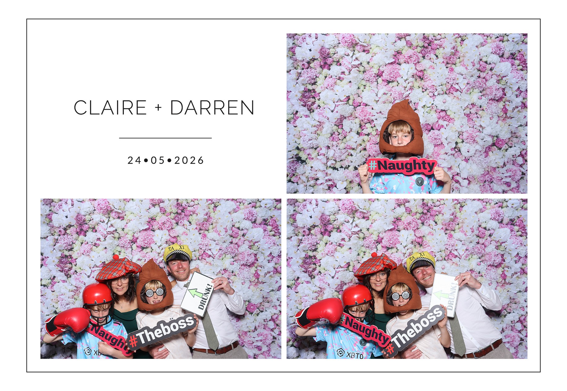 Claire and Darren | View more photos from the event at gallery.blissbooth.co.uk/u/BlissBooth/Claire-and-Darren