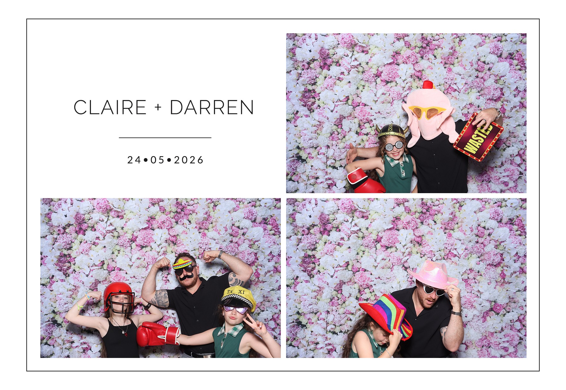 Claire and Darren | View more photos from the event at gallery.blissbooth.co.uk/u/BlissBooth/Claire-and-Darren