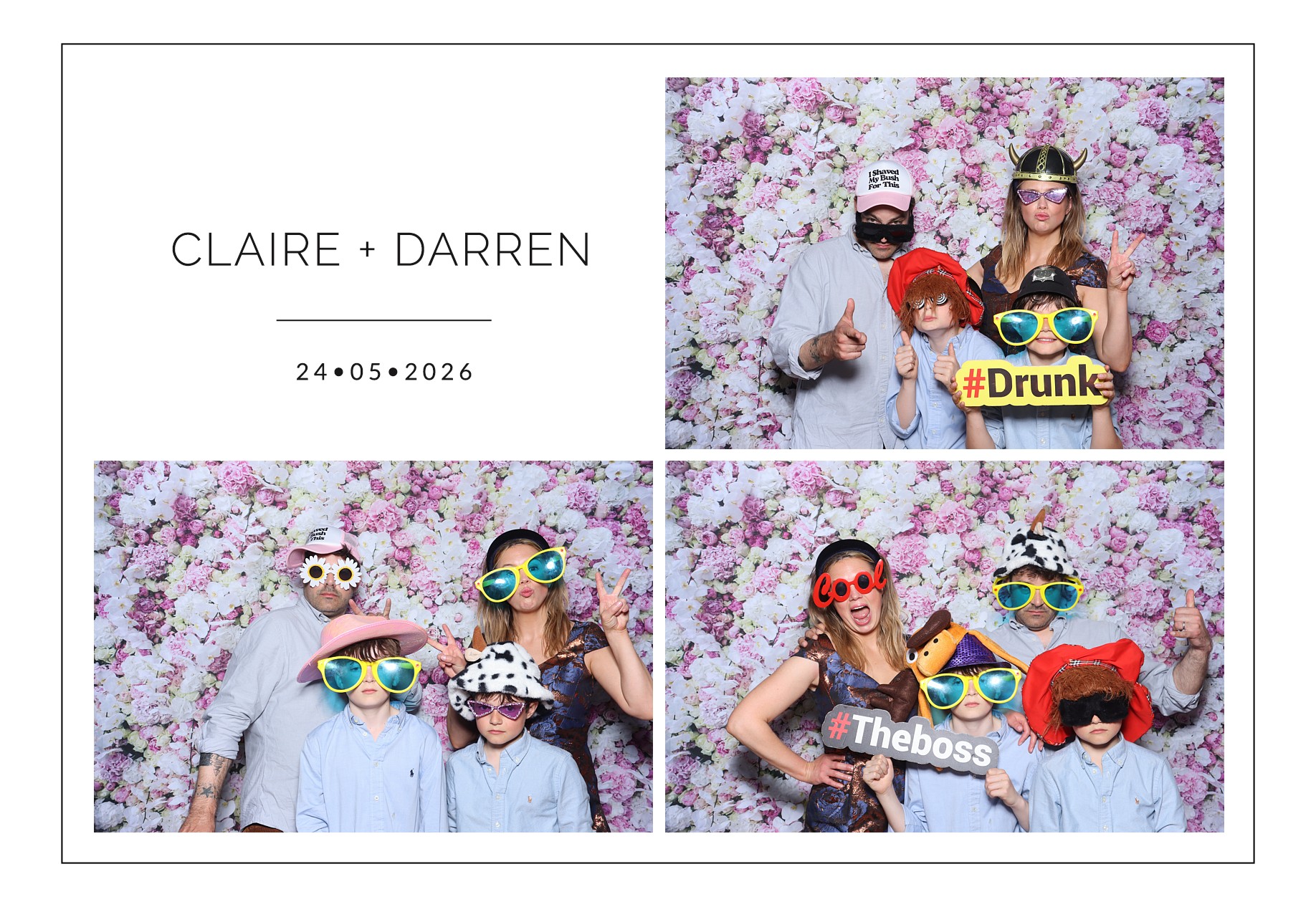 Claire and Darren | View more photos from the event at gallery.blissbooth.co.uk/u/BlissBooth/Claire-and-Darren