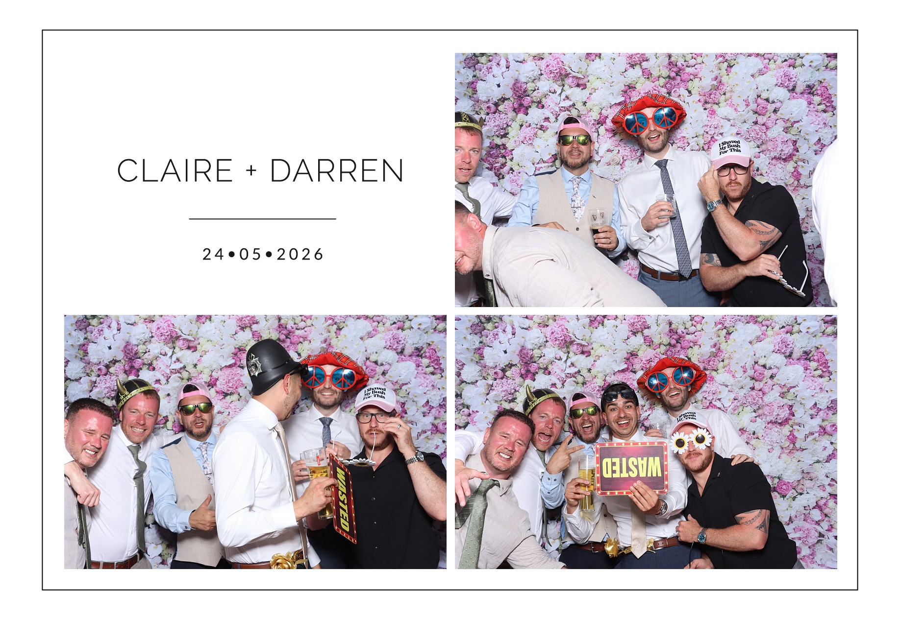 Claire and Darren | View more photos from the event at gallery.blissbooth.co.uk/u/BlissBooth/Claire-and-Darren