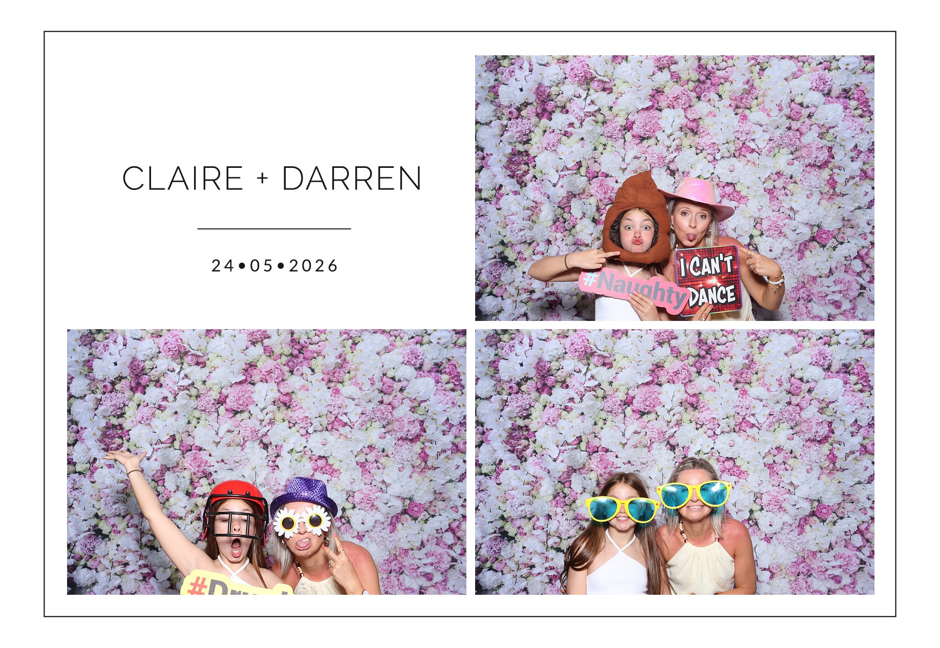 Claire and Darren | View more photos from the event at gallery.blissbooth.co.uk/u/BlissBooth/Claire-and-Darren