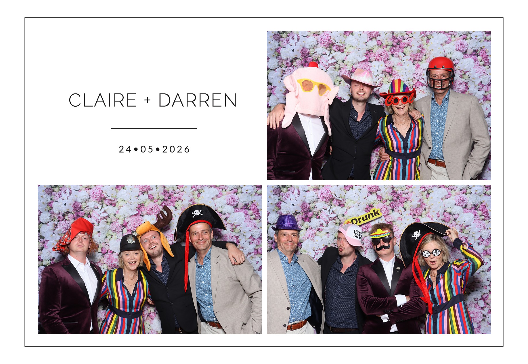 Claire and Darren | View more photos from the event at gallery.blissbooth.co.uk/u/BlissBooth/Claire-and-Darren