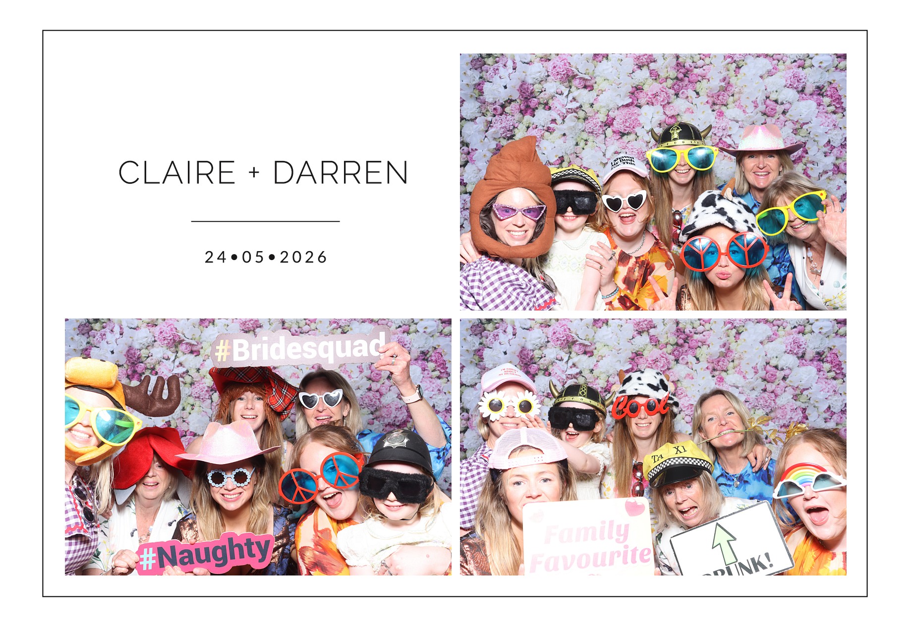 Claire and Darren | View more photos from the event at gallery.blissbooth.co.uk/u/BlissBooth/Claire-and-Darren