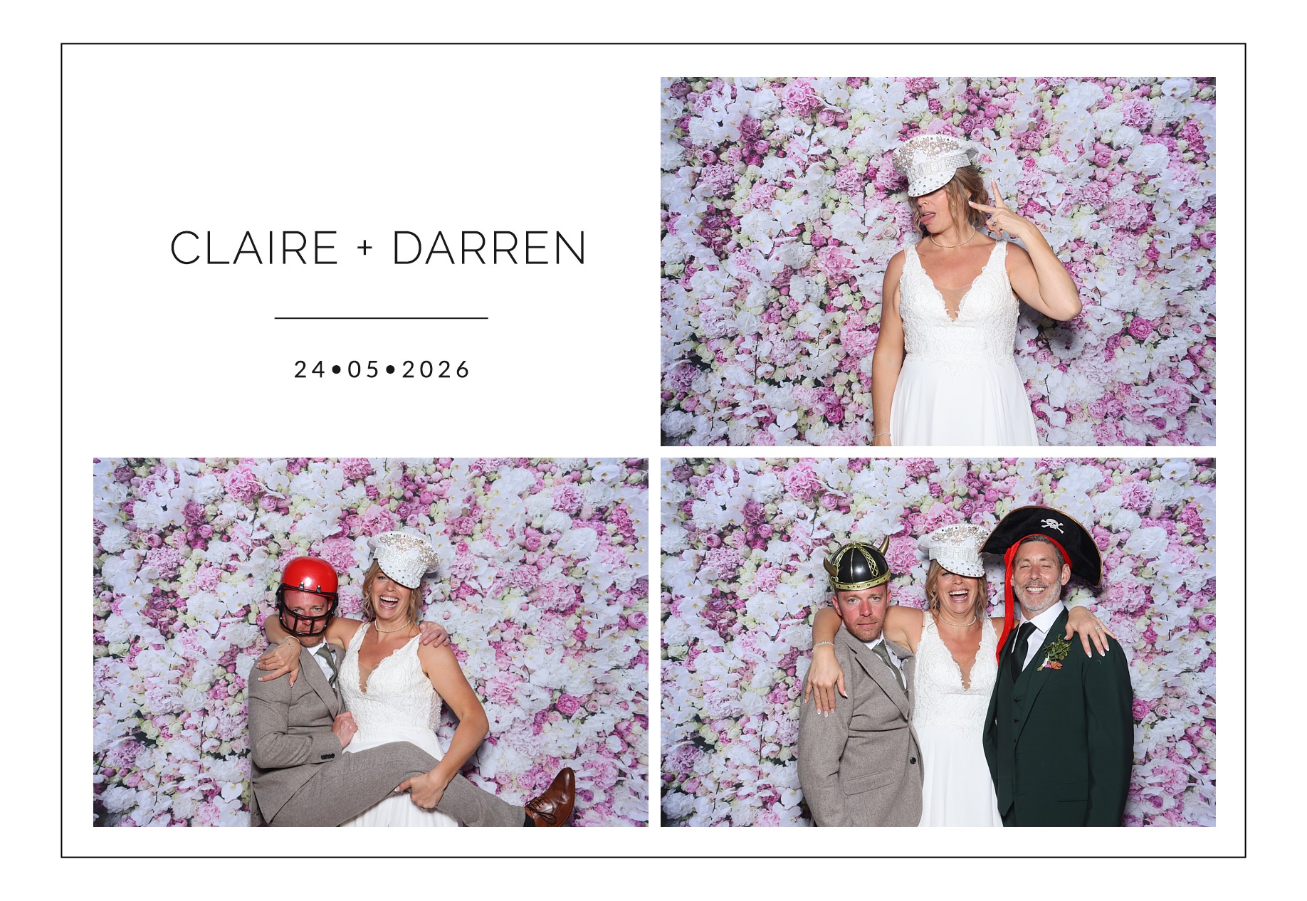 Claire and Darren | View more photos from the event at gallery.blissbooth.co.uk/u/BlissBooth/Claire-and-Darren