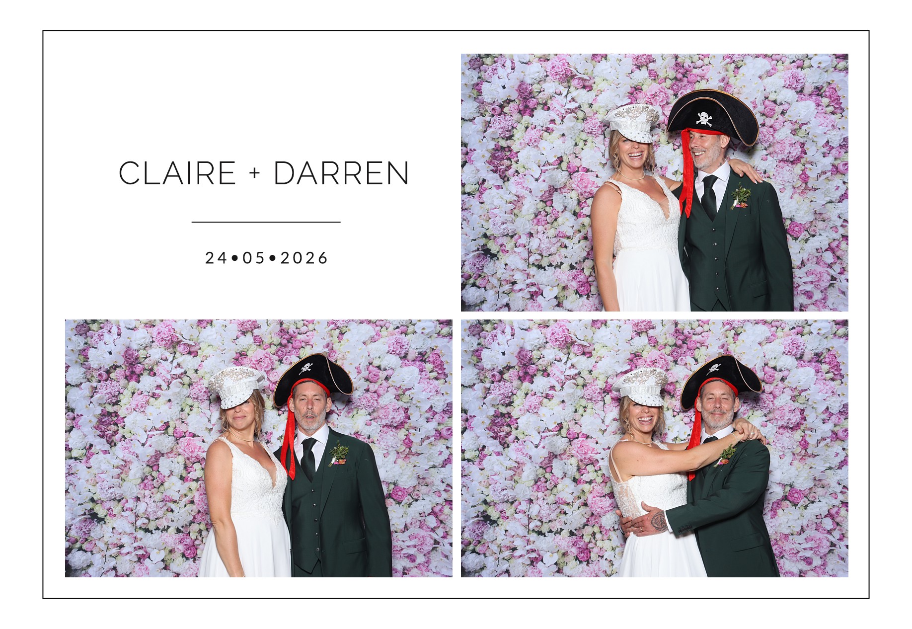Claire and Darren | View more photos from the event at gallery.blissbooth.co.uk/u/BlissBooth/Claire-and-Darren