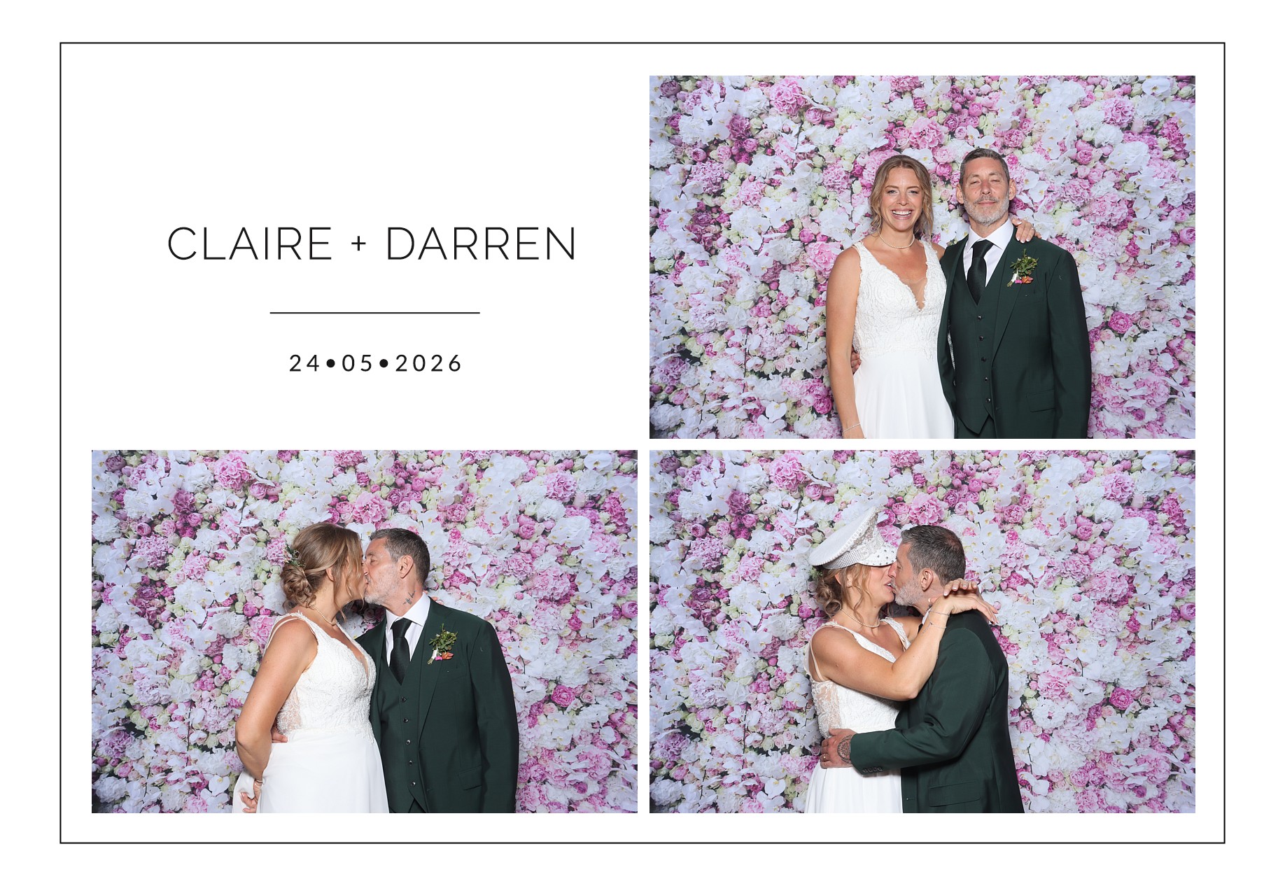 Claire and Darren | View more photos from the event at gallery.blissbooth.co.uk/u/BlissBooth/Claire-and-Darren
