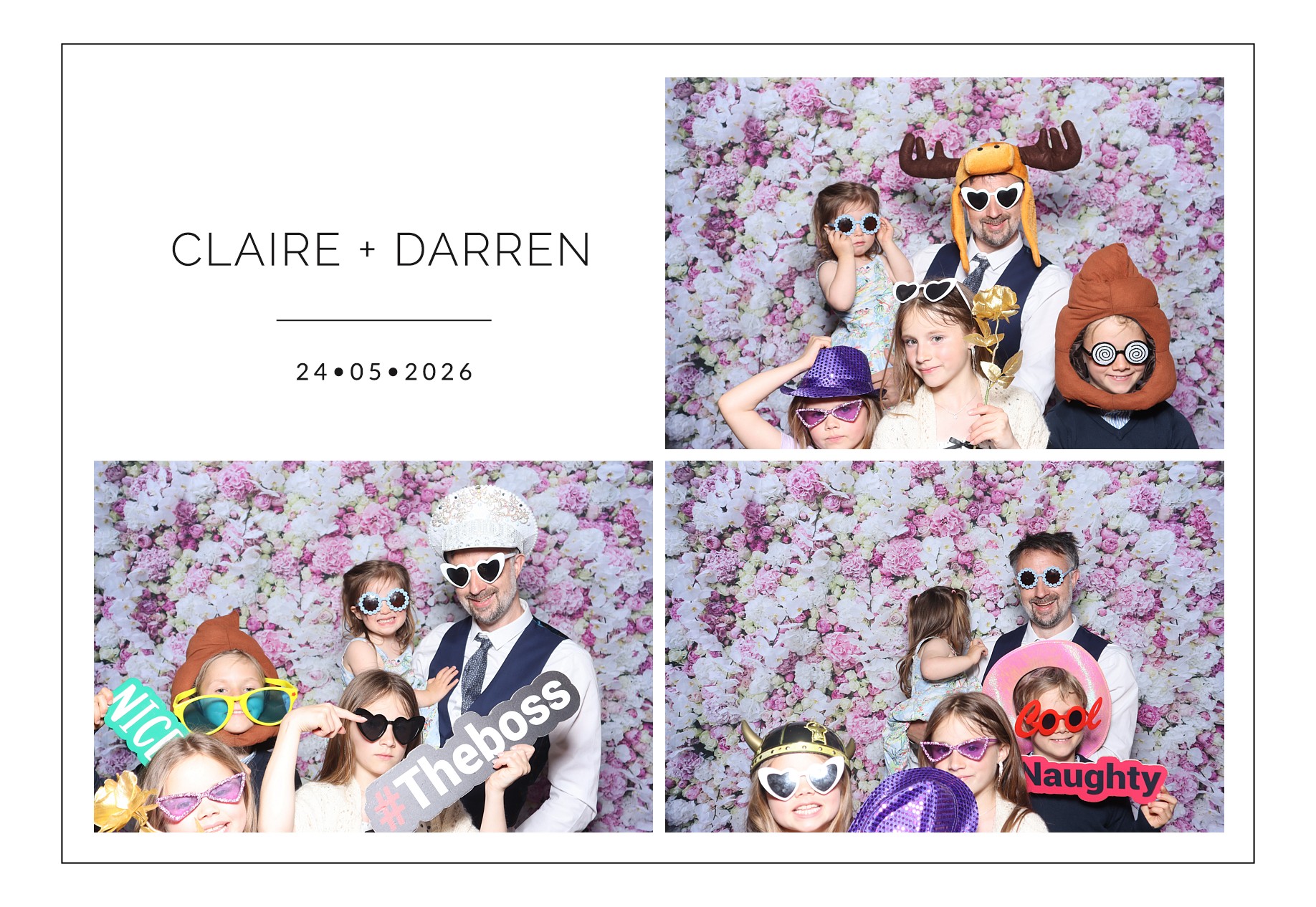 Claire and Darren | View more photos from the event at gallery.blissbooth.co.uk/u/BlissBooth/Claire-and-Darren