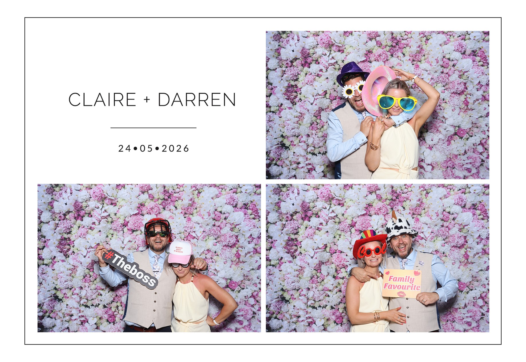 Claire and Darren | View more photos from the event at gallery.blissbooth.co.uk/u/BlissBooth/Claire-and-Darren