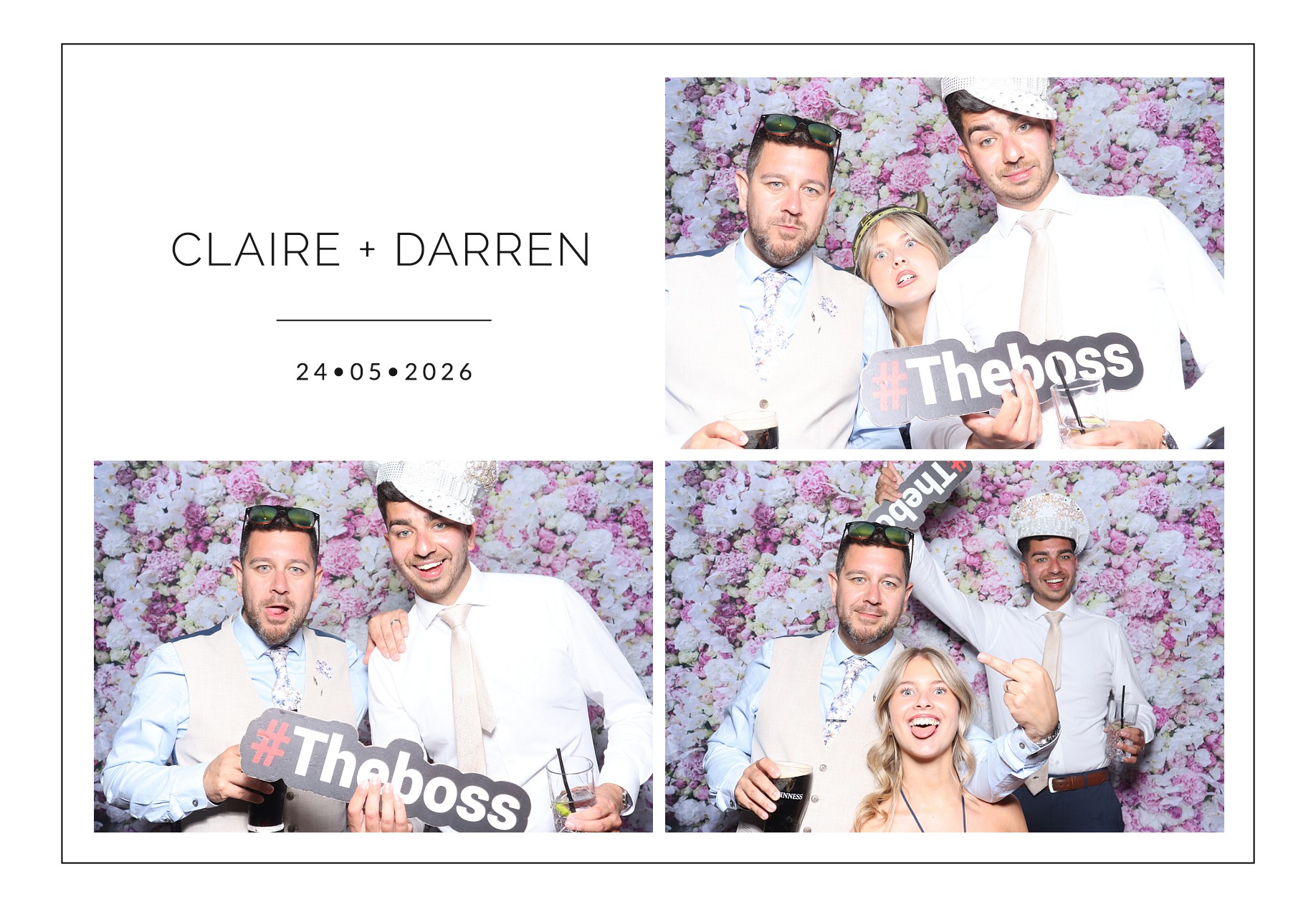 Claire and Darren | View more photos from the event at gallery.blissbooth.co.uk/u/BlissBooth/Claire-and-Darren