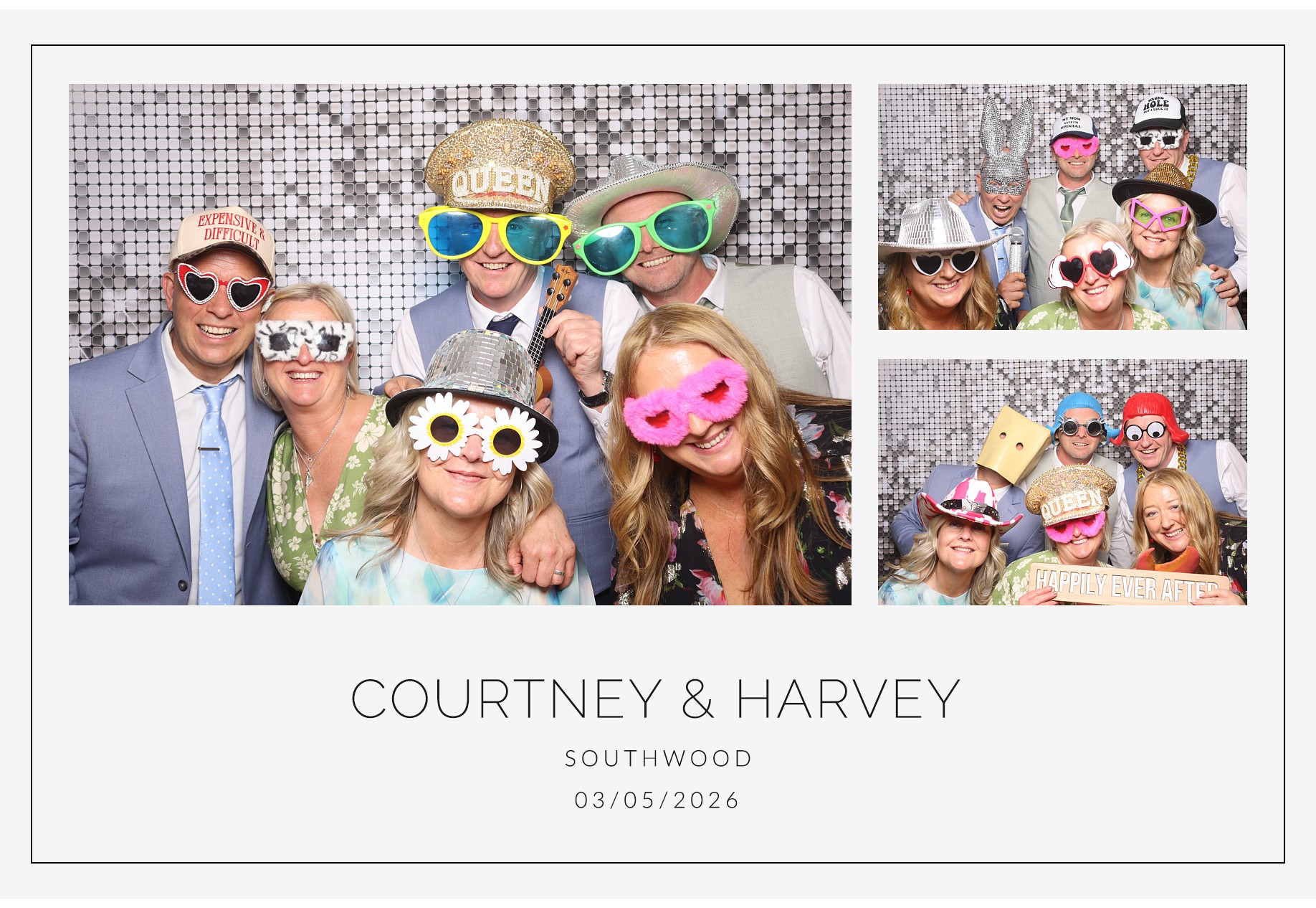 Courtney and Harvey | View more photos from the event at gallery.blissbooth.co.uk/u/BlissBooth/Courtney-and-Harvey
