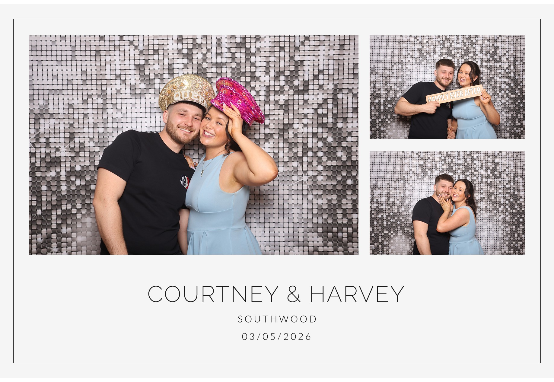 Courtney and Harvey | View more photos from the event at gallery.blissbooth.co.uk/u/BlissBooth/Courtney-and-Harvey