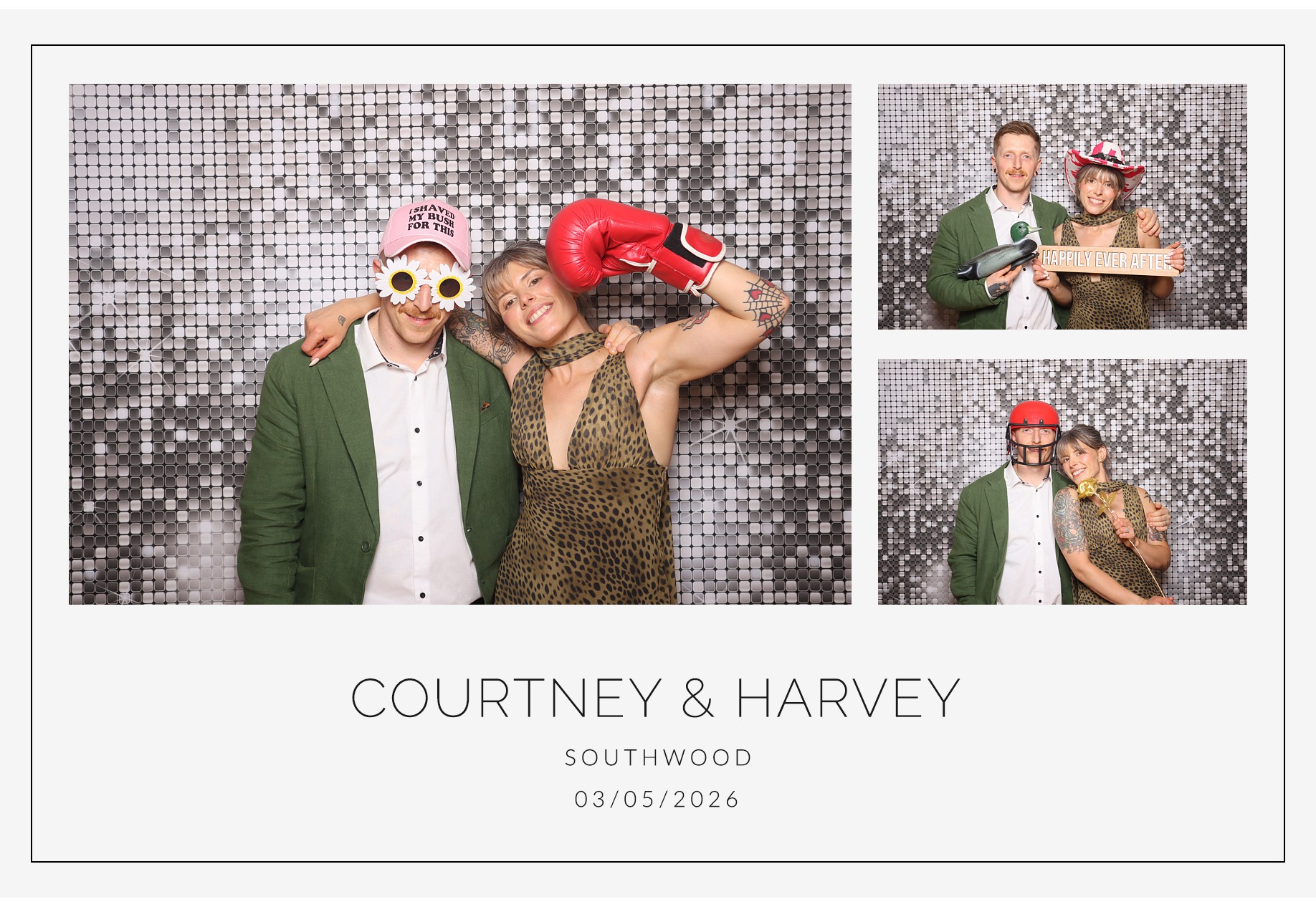 Courtney and Harvey | View more photos from the event at gallery.blissbooth.co.uk/u/BlissBooth/Courtney-and-Harvey