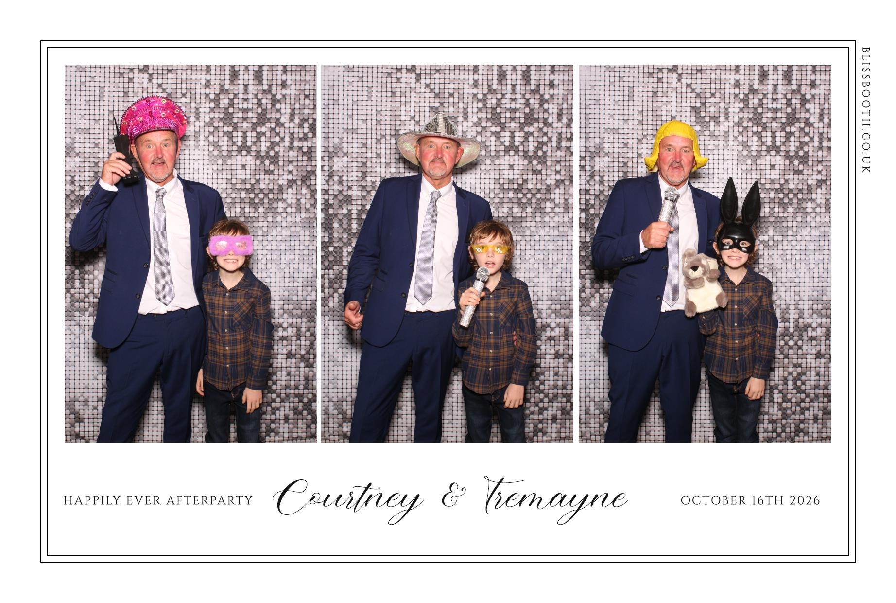 Courtney and Treymane | View more photos from the event at gallery.blissbooth.co.uk/u/BlissBooth/Courtney-and-Treymane