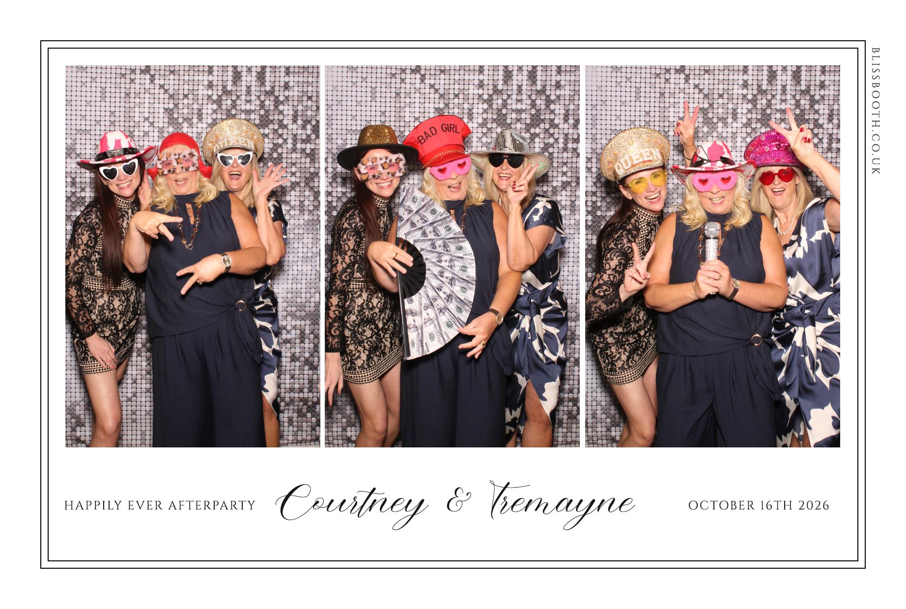 Courtney and Treymane | View more photos from the event at gallery.blissbooth.co.uk/u/BlissBooth/Courtney-and-Treymane
