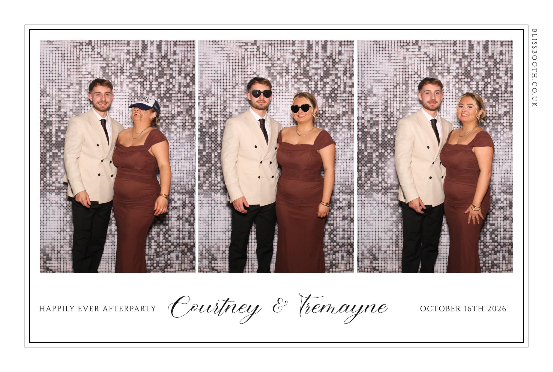 Courtney and Treymane | View more photos from the event at gallery.blissbooth.co.uk/u/BlissBooth/Courtney-and-Treymane