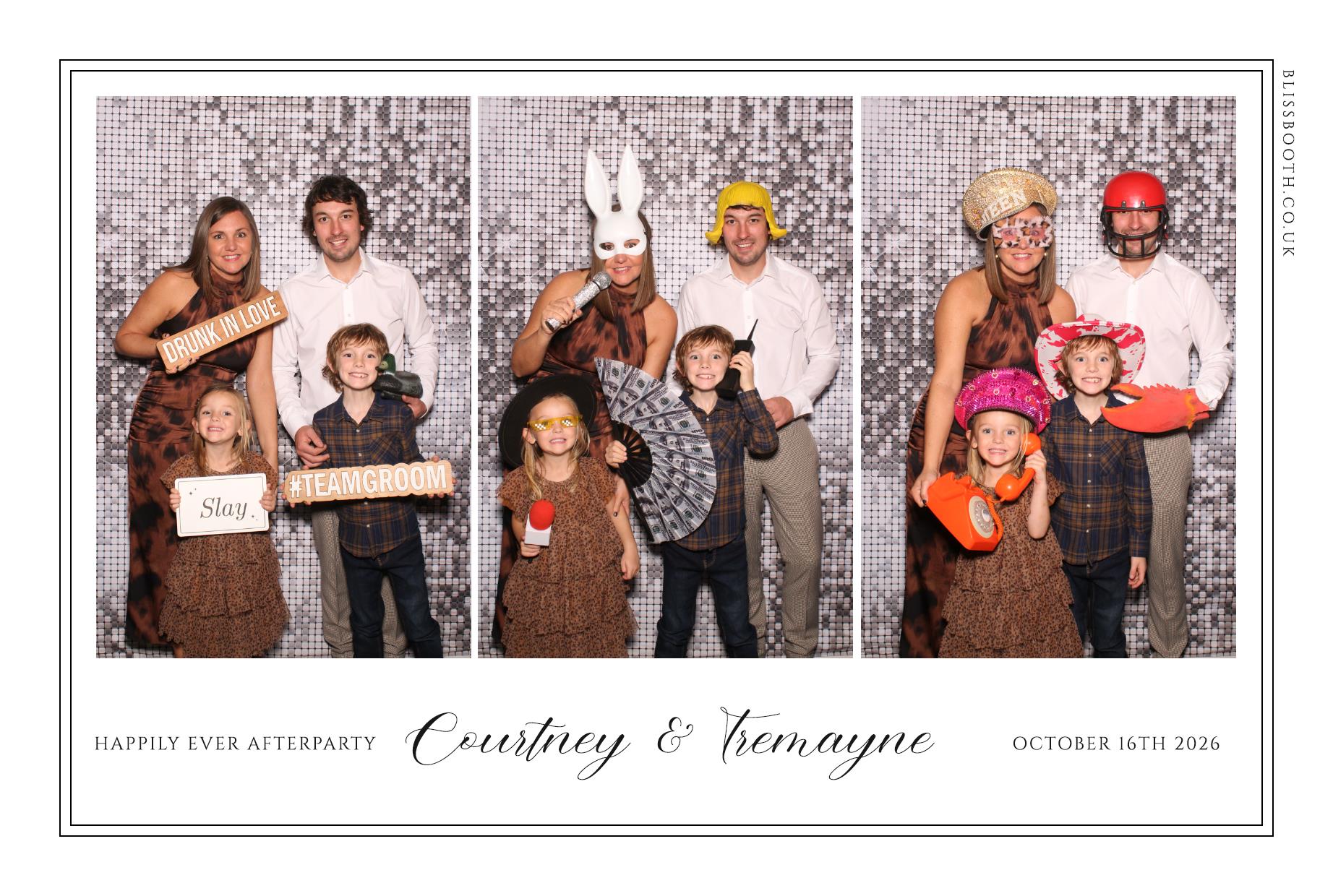 Courtney and Treymane | View more photos from the event at gallery.blissbooth.co.uk/u/BlissBooth/Courtney-and-Treymane