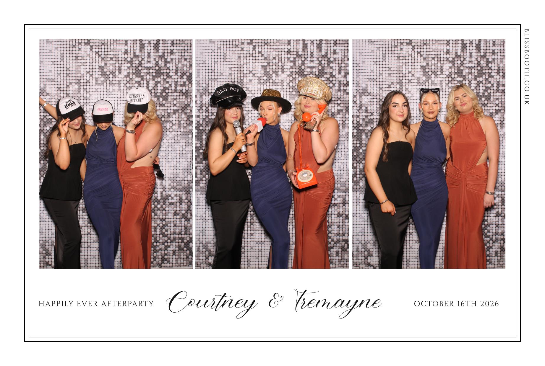 Courtney and Treymane | View more photos from the event at gallery.blissbooth.co.uk/u/BlissBooth/Courtney-and-Treymane
